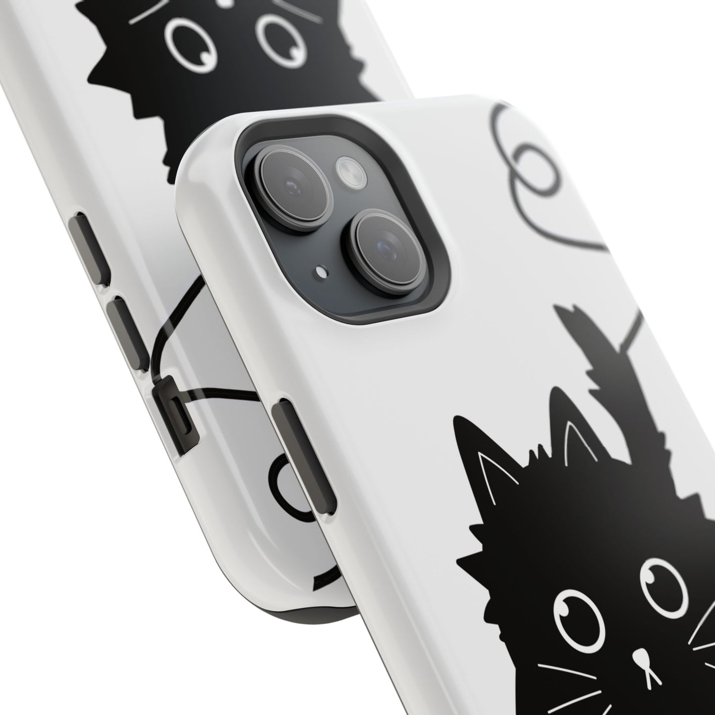 osbina | MagSafe compatible for iPhone | Midnight Couture Cat Phone Case | Season Collective Collection