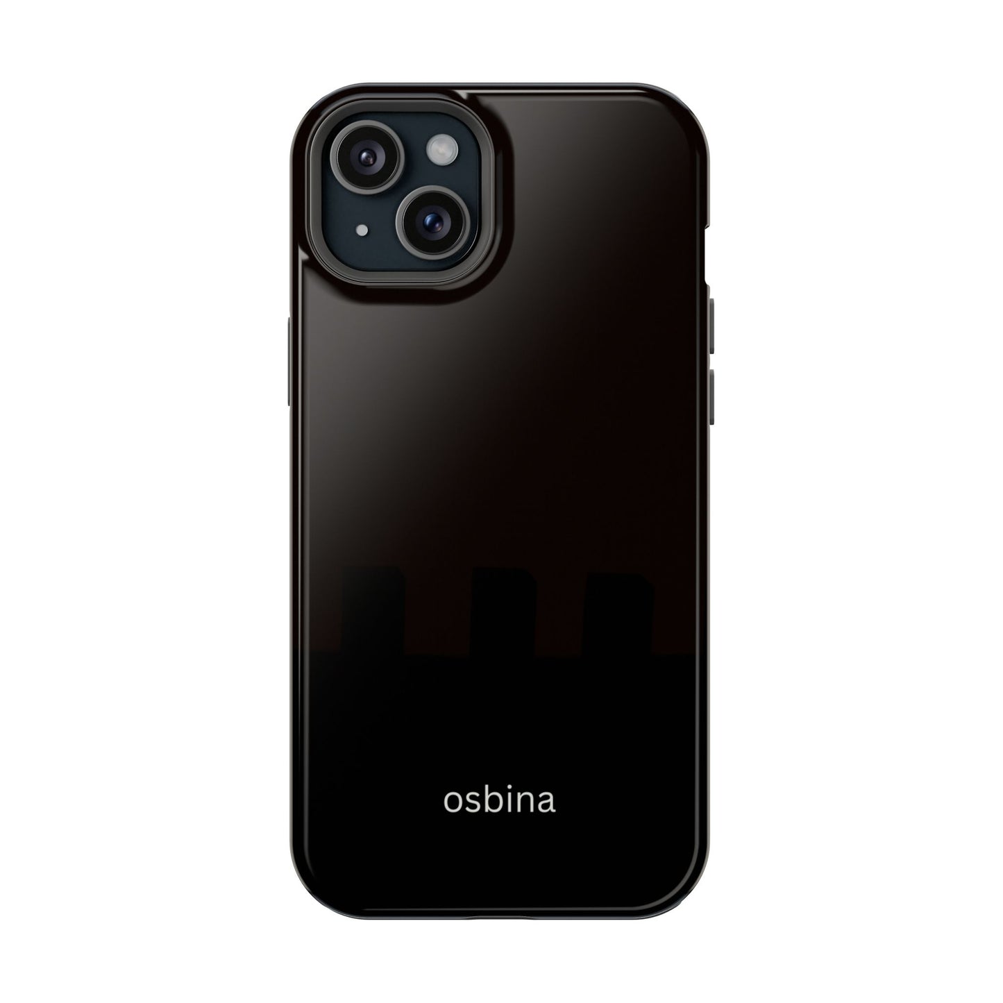 osbina | MagSafe compatible for iPhone | The Onyx Phone Case | Modern Man Collection