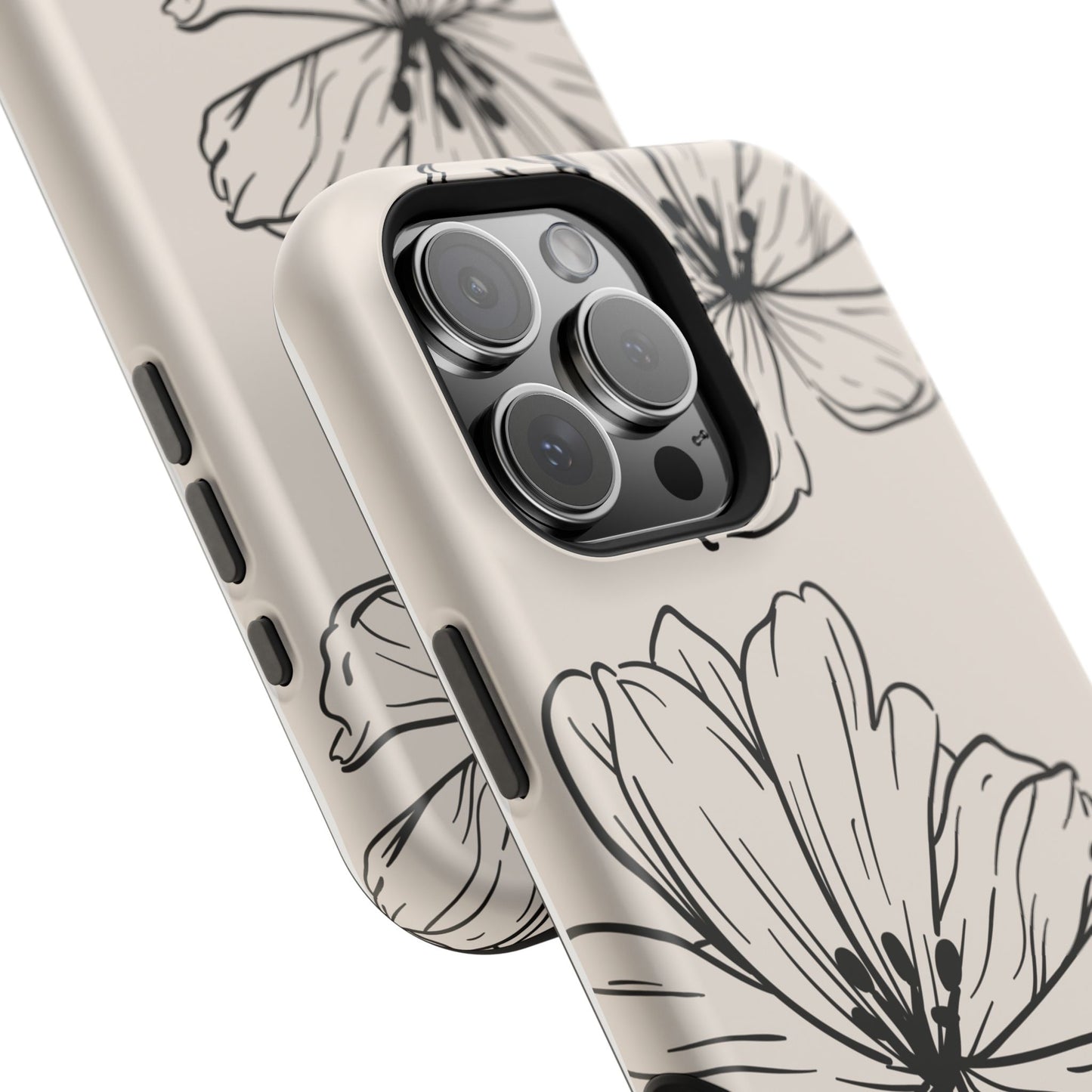osbina | MagSafe compatible for iPhone | Poppy Whisper Phone Case | Modern Muse Collection