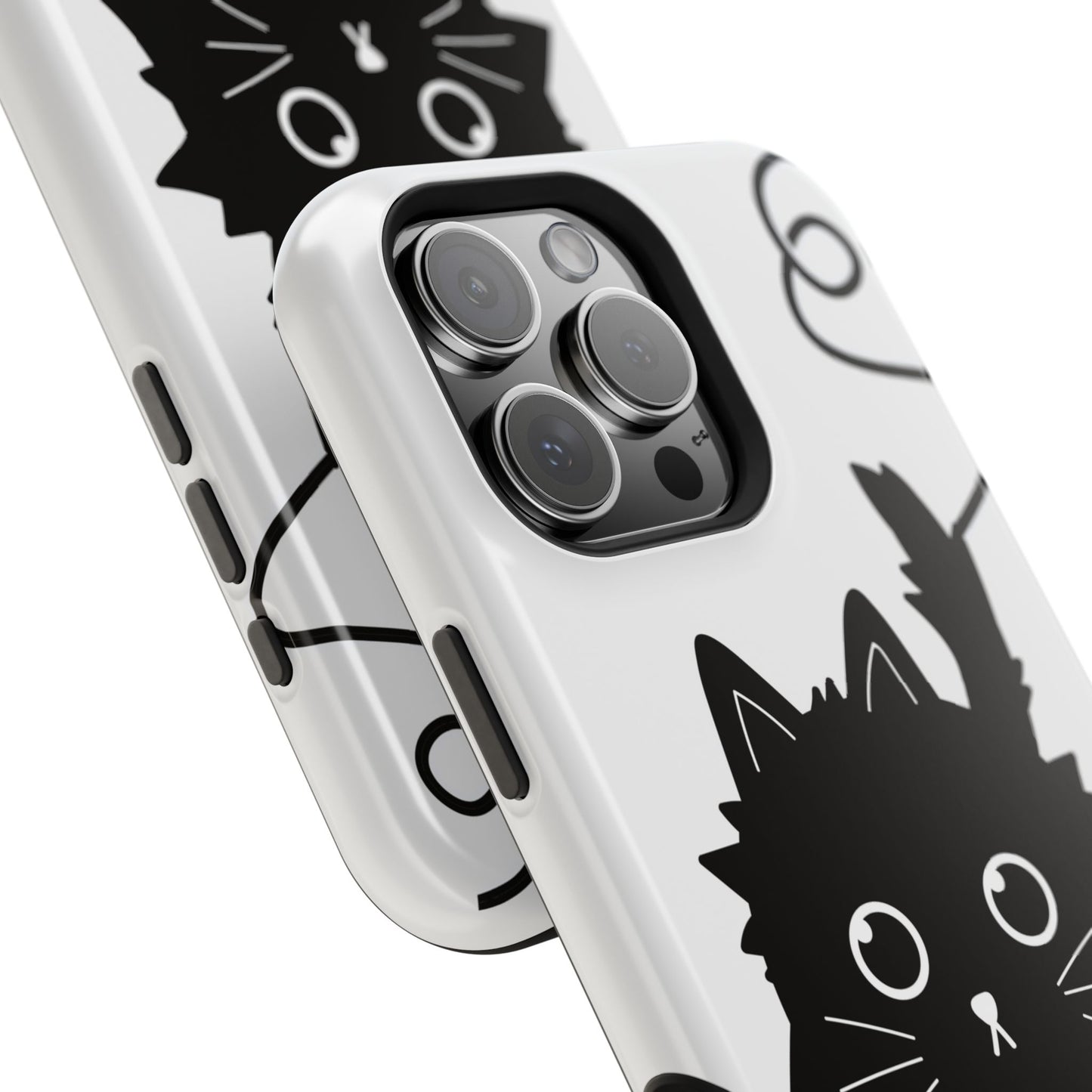 osbina | MagSafe compatible for iPhone | Midnight Couture Cat Phone Case | Season Collective Collection