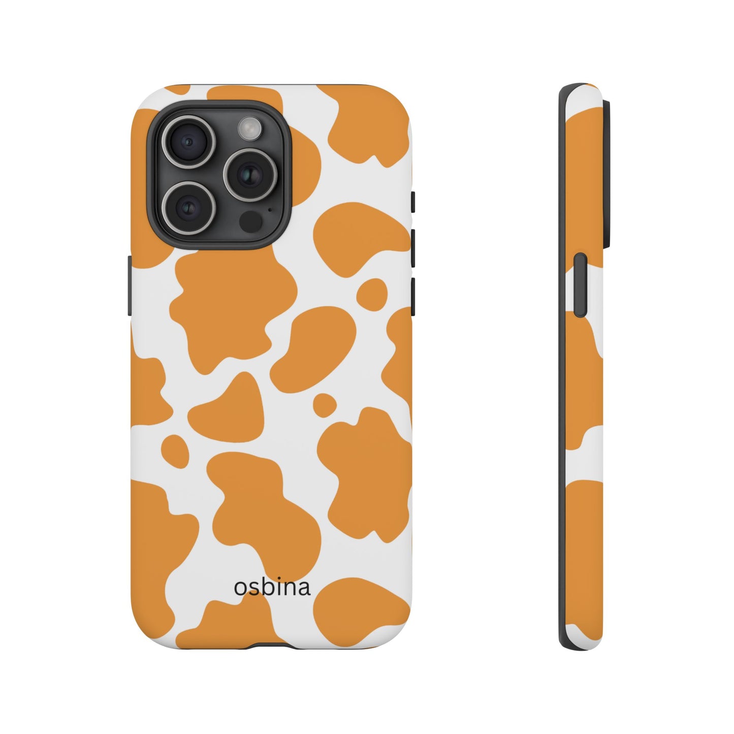 osbina | Holy Cow, It’s Chic — The Orange Cow Print Case | The Season Collective