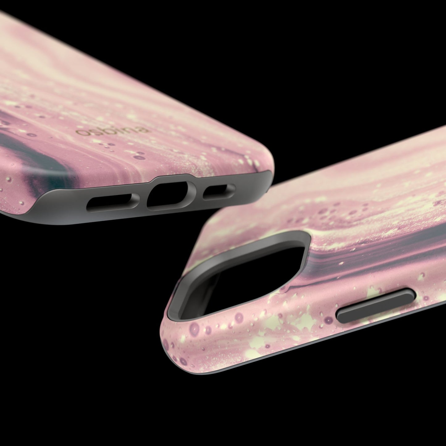 osbina | MagSafe compatible for iPhone | The Amethyst Glow Phone Case | Modern Muse Collection