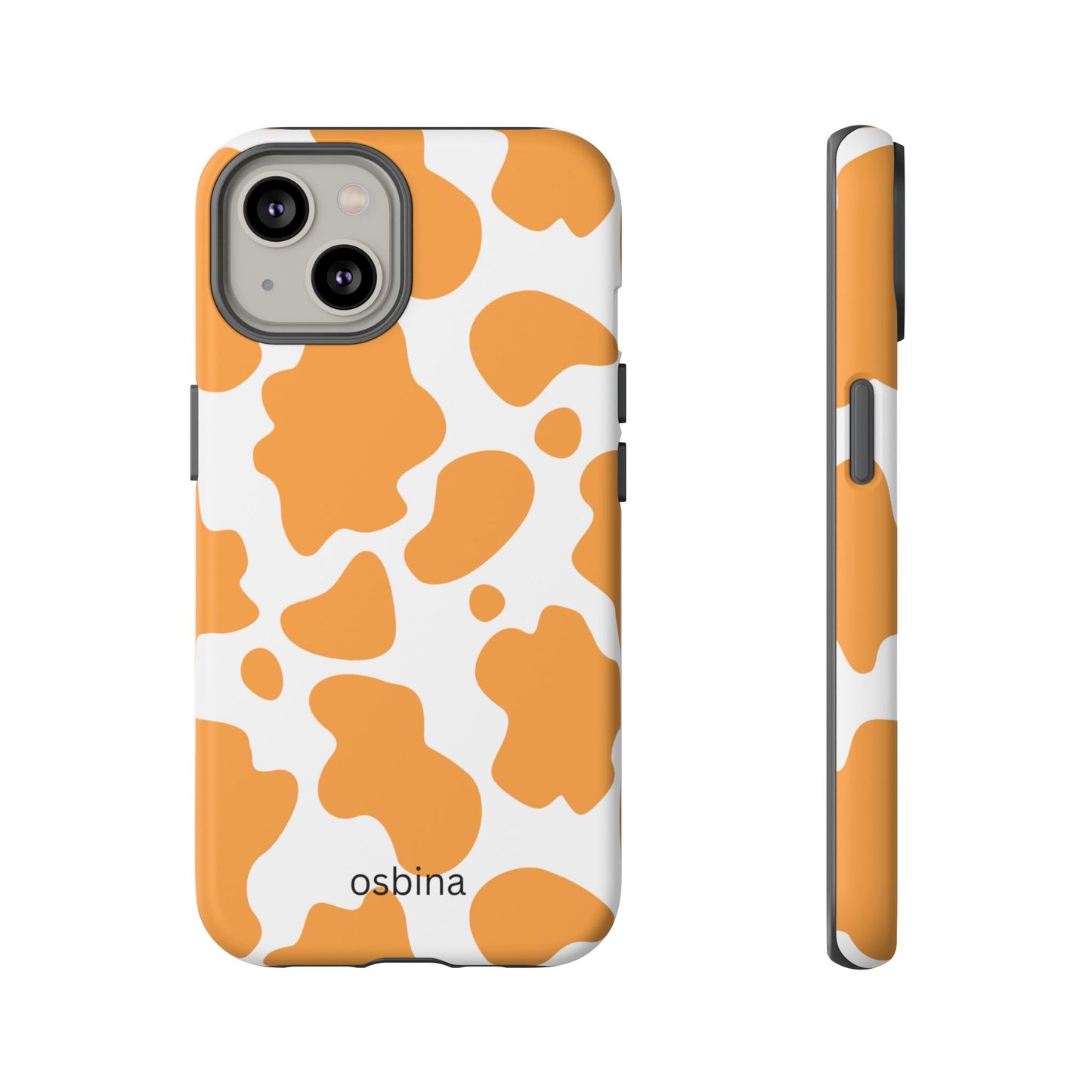 osbina | Holy Cow, It’s Chic — The Orange Cow Print Case | The Season Collective