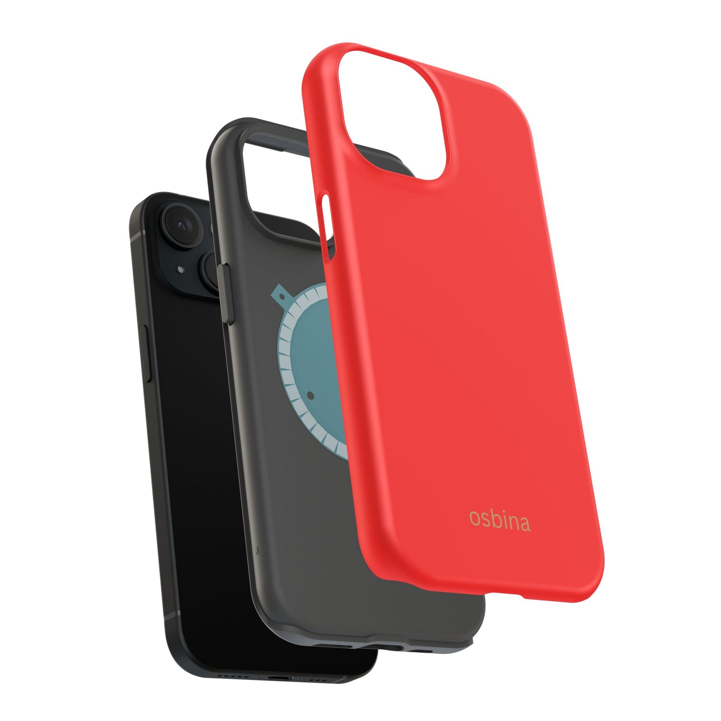 osbina | MagSafe compatible for iPhone | The Blaze Phone Case | Modern Man Collection