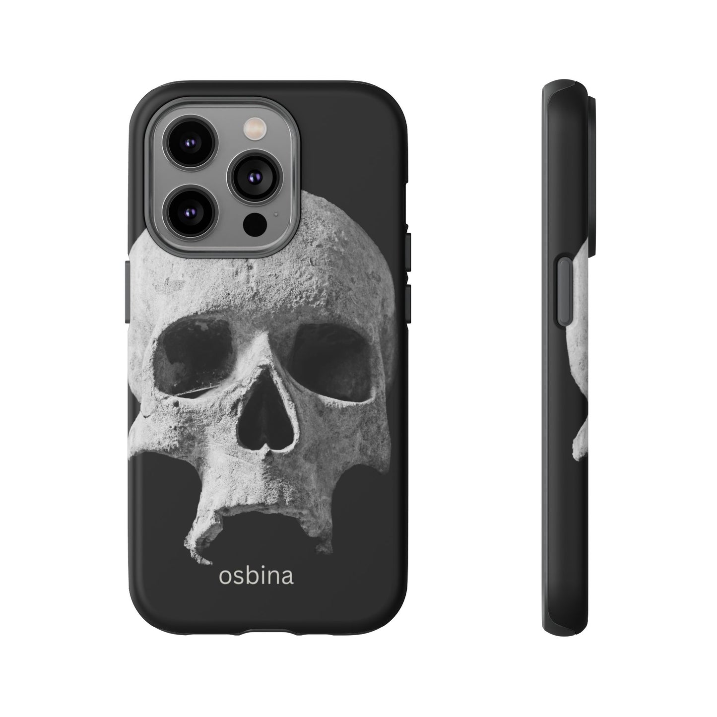 osbina | White Skull Phone Case | Season Collective Collection