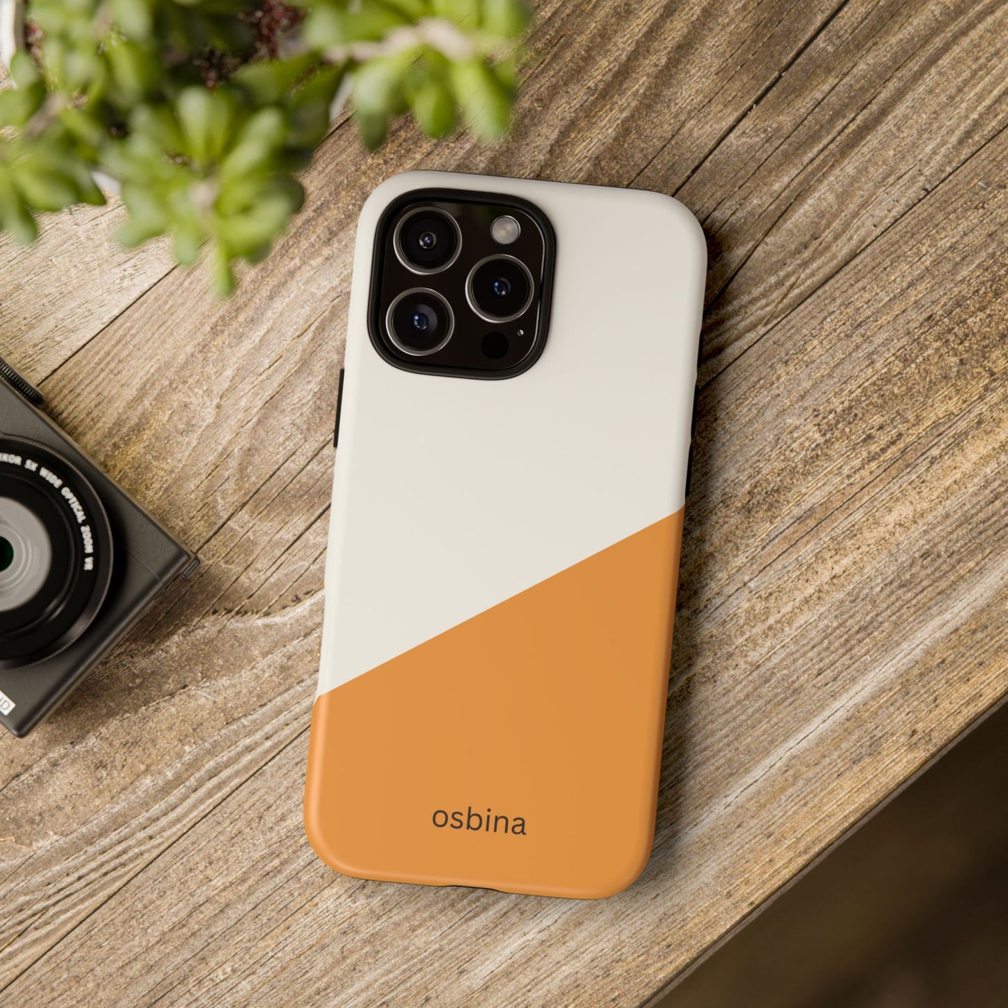 osbina | Divide & Conquer — The Orange + White Split Diagonal Case | The Season Collective