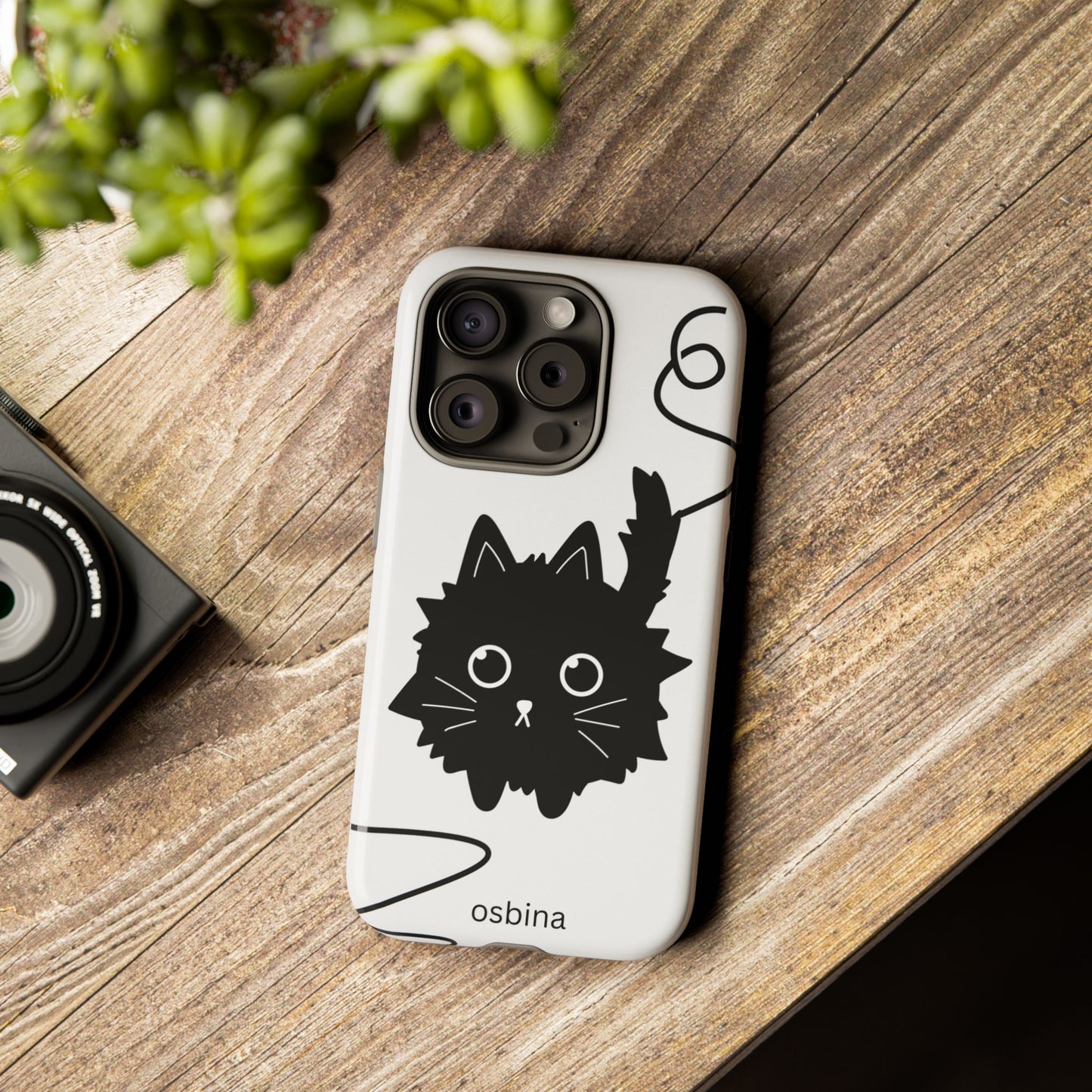 osbina | Midnight Couture Cat Phone Case | Season Collective Collection