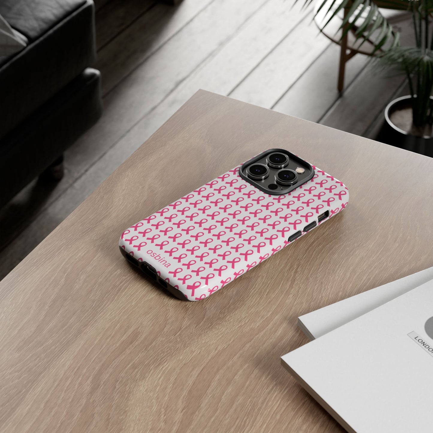 osbina | Limited Edition The Side by Side Pink Ribbon Case in Light Pink + Soft Pink + Hot Pink | The Pink October Collection | Inspired By