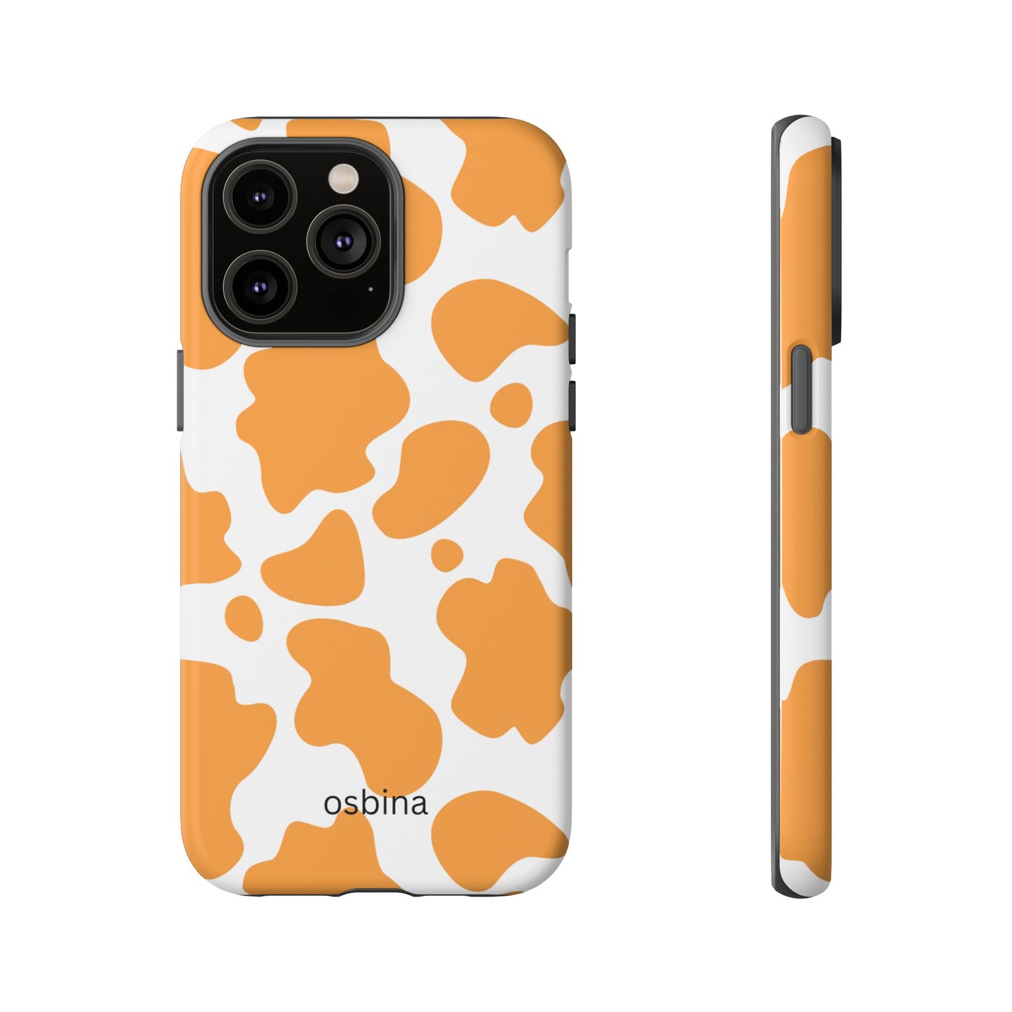 osbina | Holy Cow, It’s Chic — The Orange Cow Print Case | The Season Collective