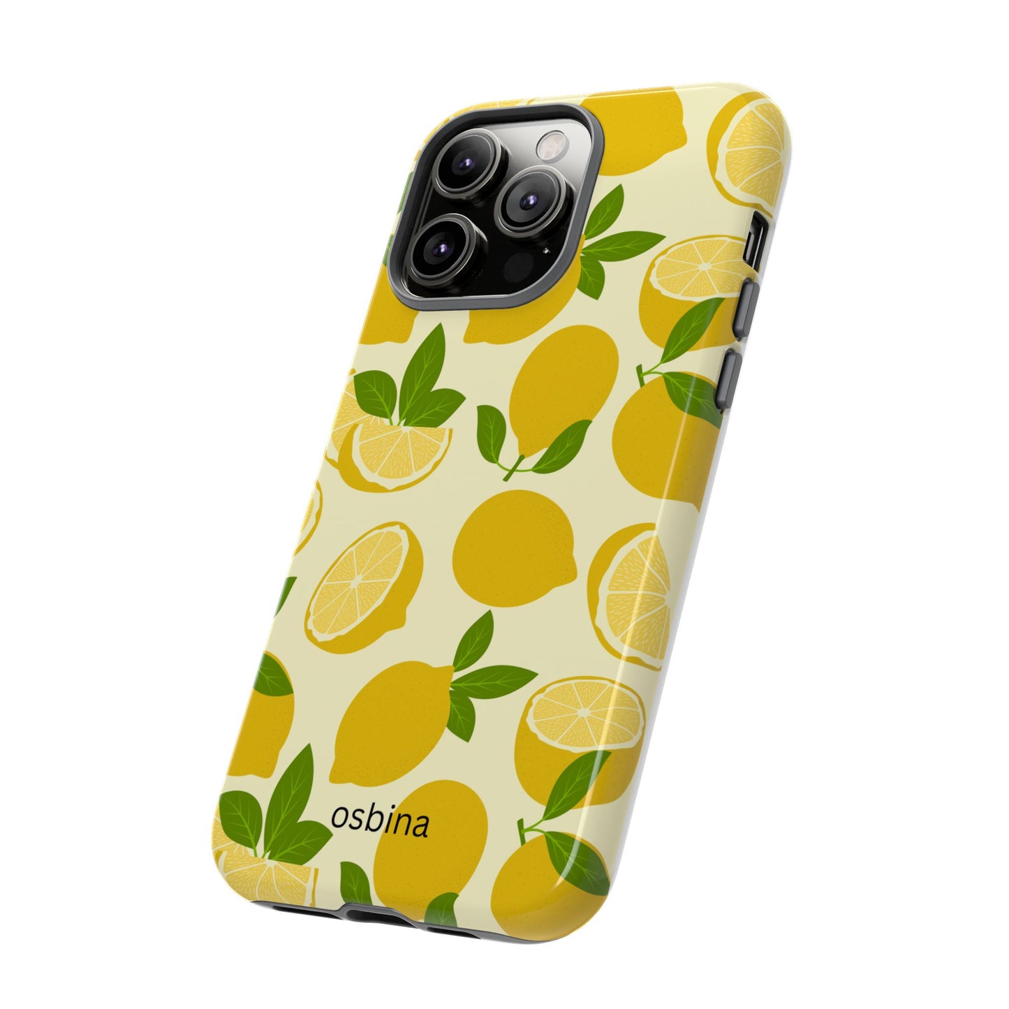 osbina | Limoncello Lemon Phone Case | Modern Muse Collection
