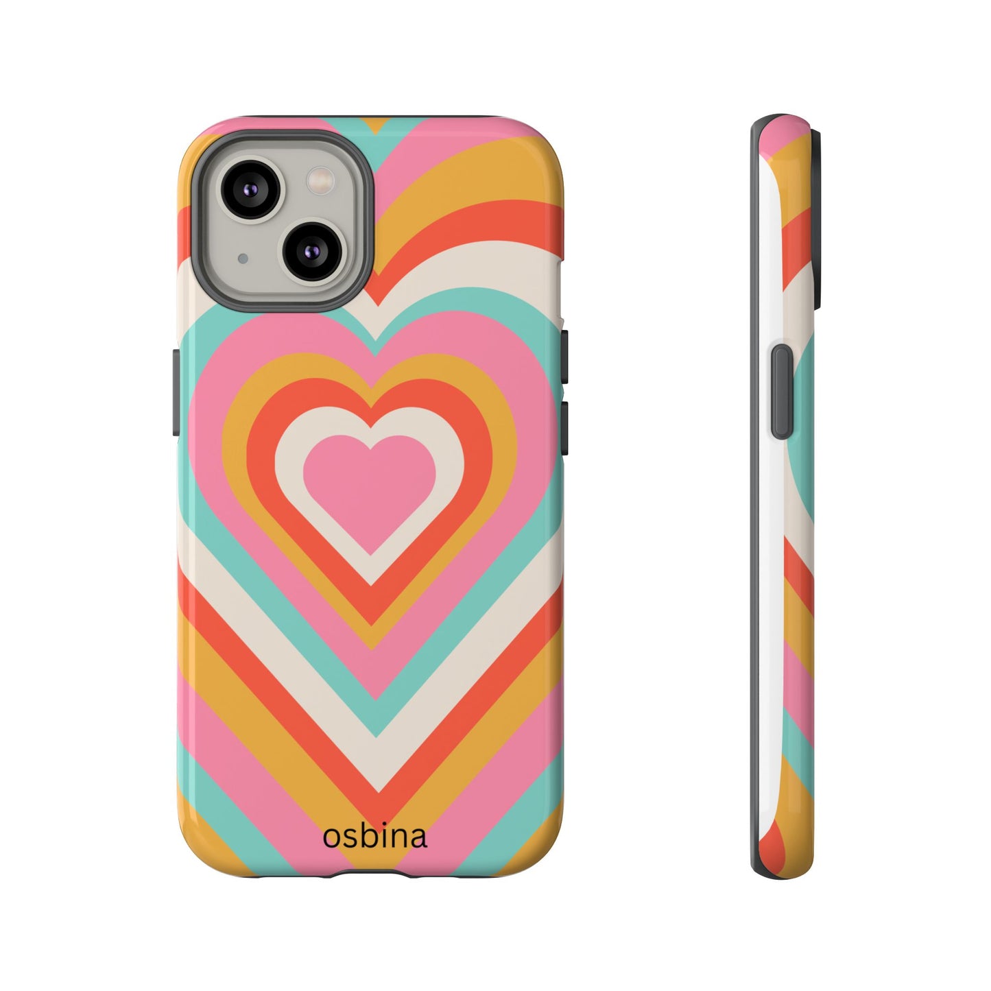 osbina | Heart Nouveau Phone Case | Modern Muse Collection