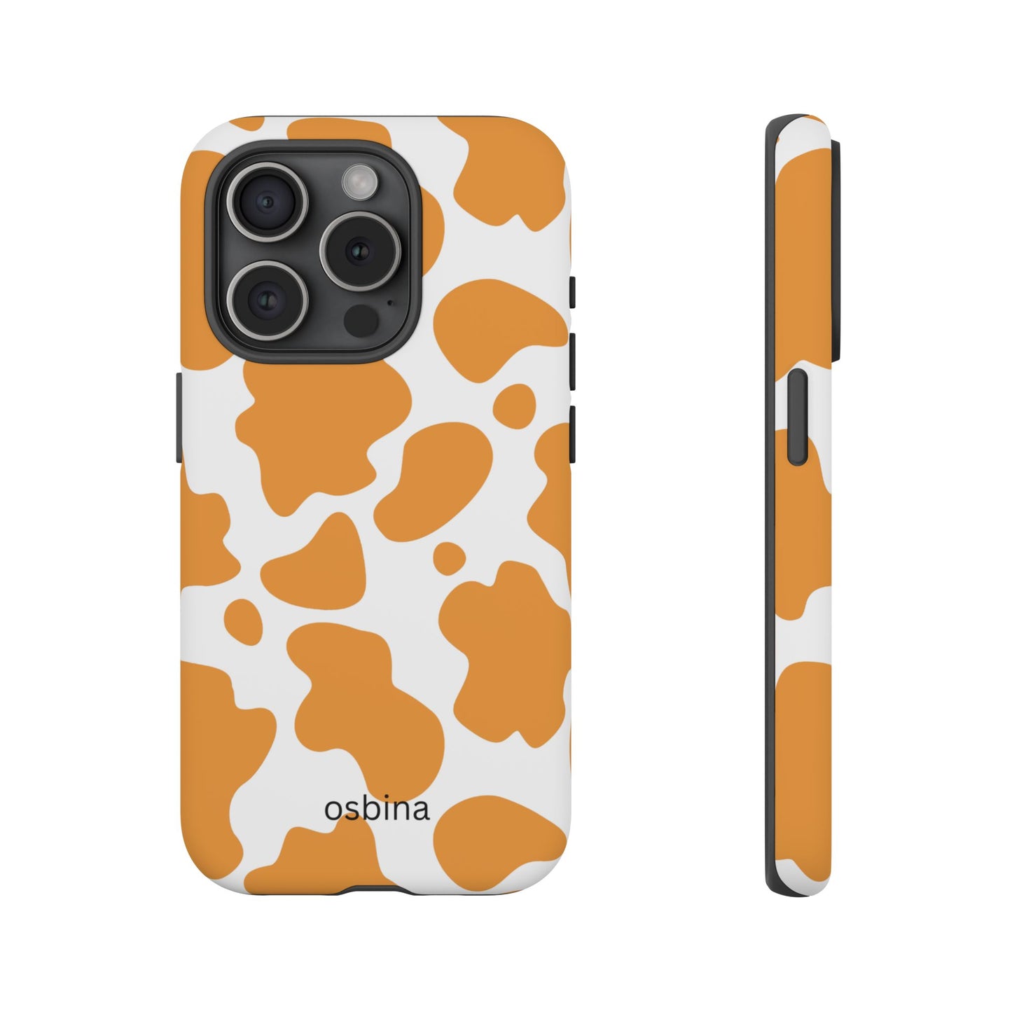 osbina | Holy Cow, It’s Chic — The Orange Cow Print Case | The Season Collective