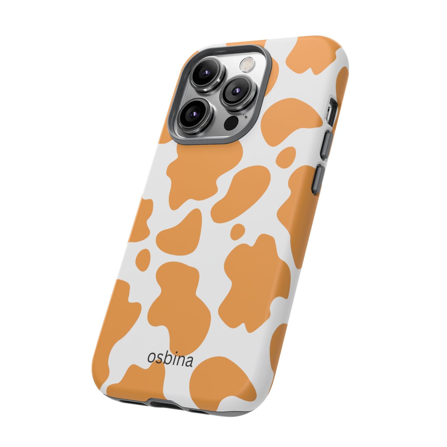 osbina | Holy Cow, It’s Chic — The Orange Cow Print Case | The Season Collective