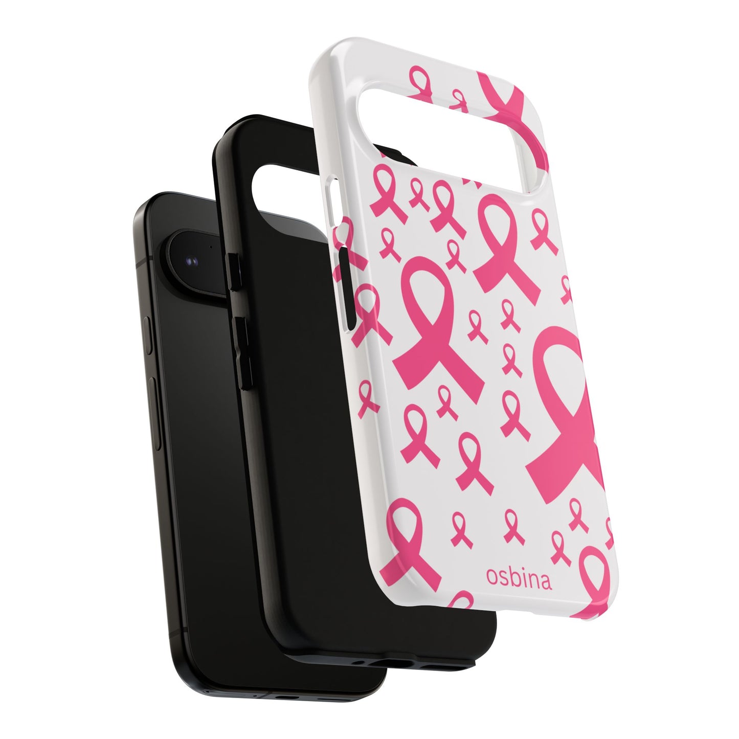 osbina | Limited Edition Strength in Ribbons Case in Light Pink + Soft Pink + Hot Pink | The Pink October Collection | Inspired By
