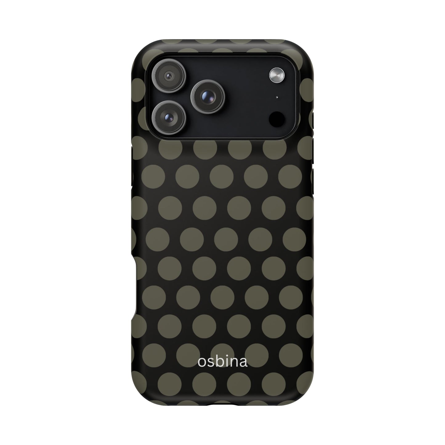 osbina | MagSafe compatible for iPhone | Onyx Chic Phone Case | Modern Muse Collection