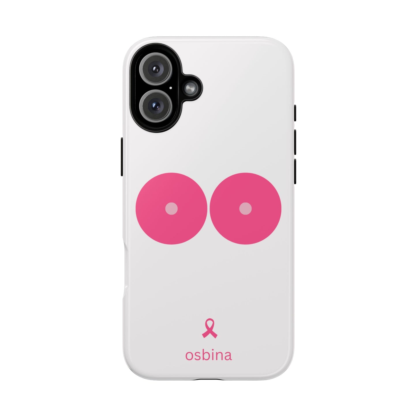 osbina | Limited Edition The Check Your Tatas Case in Light Pink + Soft Pink + Hot Pink | The Pink October Collection | Inspired By