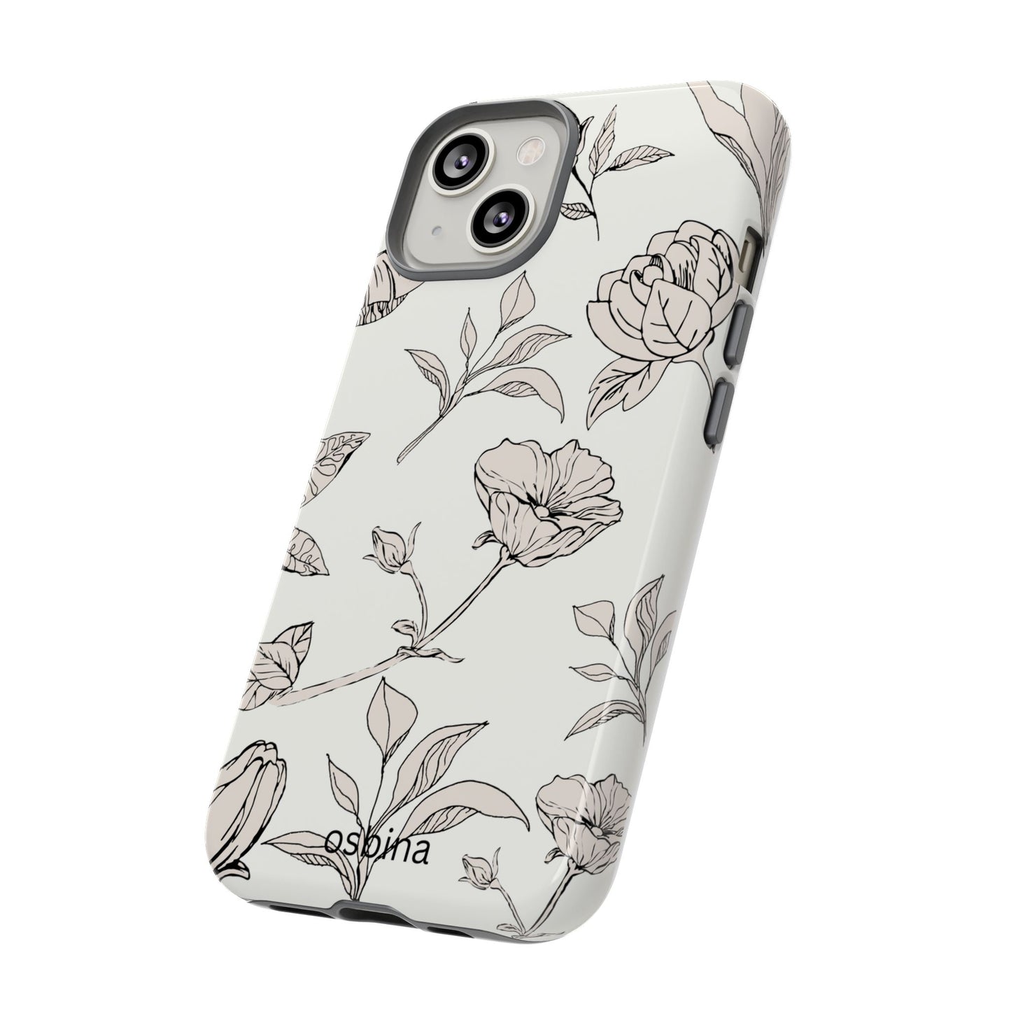 osbina | Silhouette Bloom Phone Case | Modern Muse Collection