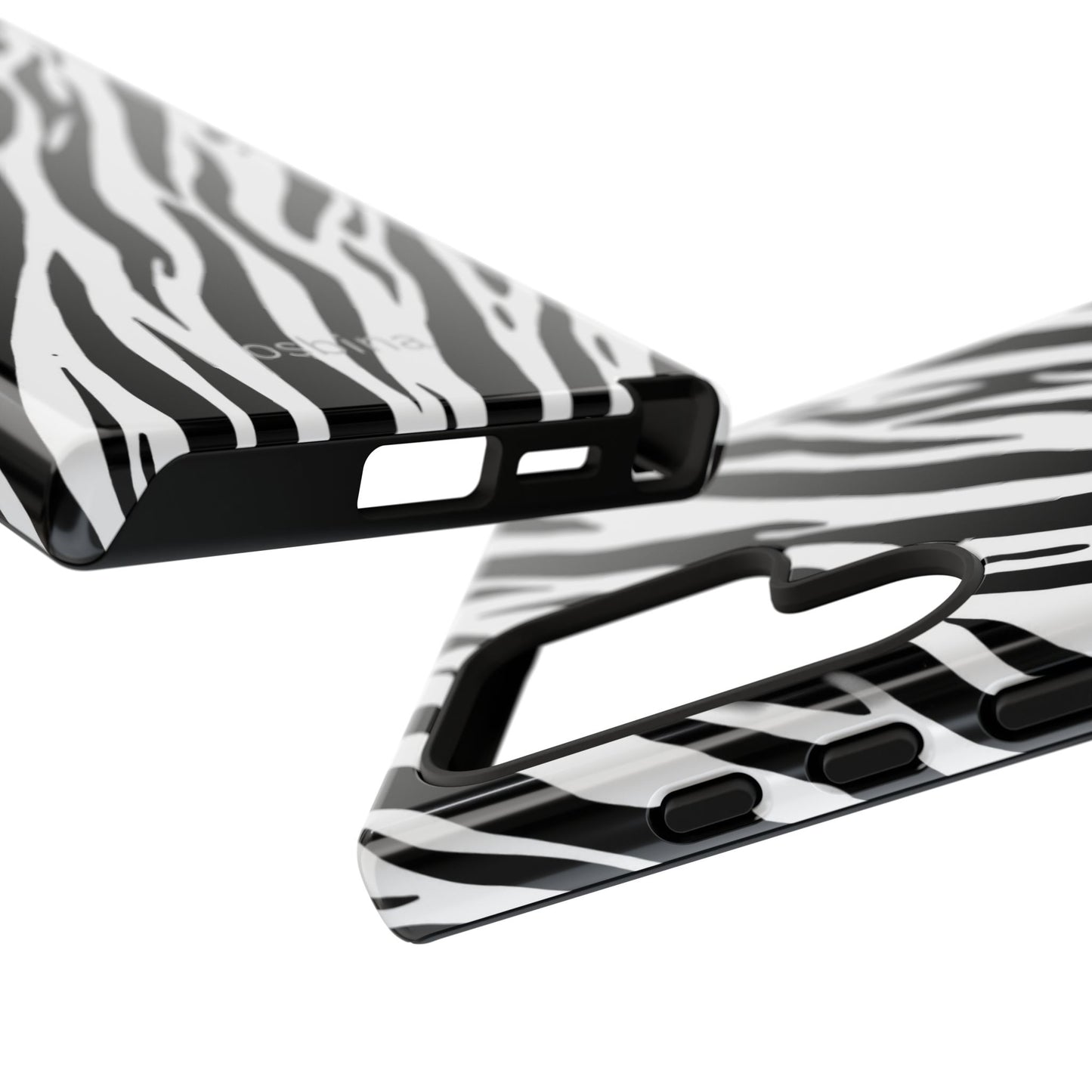 osbina | The Bengal Bold Stripe Case in White + Black | The Season Collective