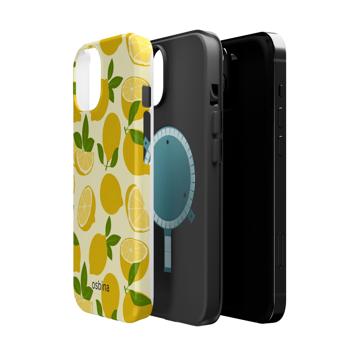 osbina | MagSafe compatible for iPhone | Limoncello Lemon Phone Case | Modern Muse Collection