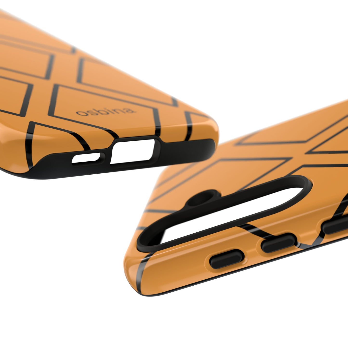 osbina | Diamonds Are Your Phone’s Best Friend — The Orange + Black Diamond Case | The Season Collective