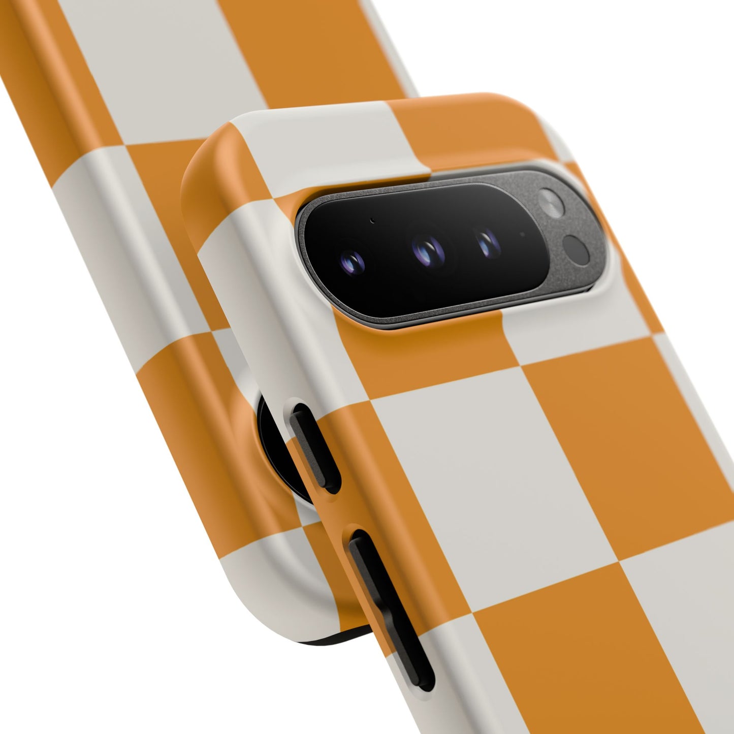 osbina | Check You Out — The Orange + White Check Case | The Season Collective