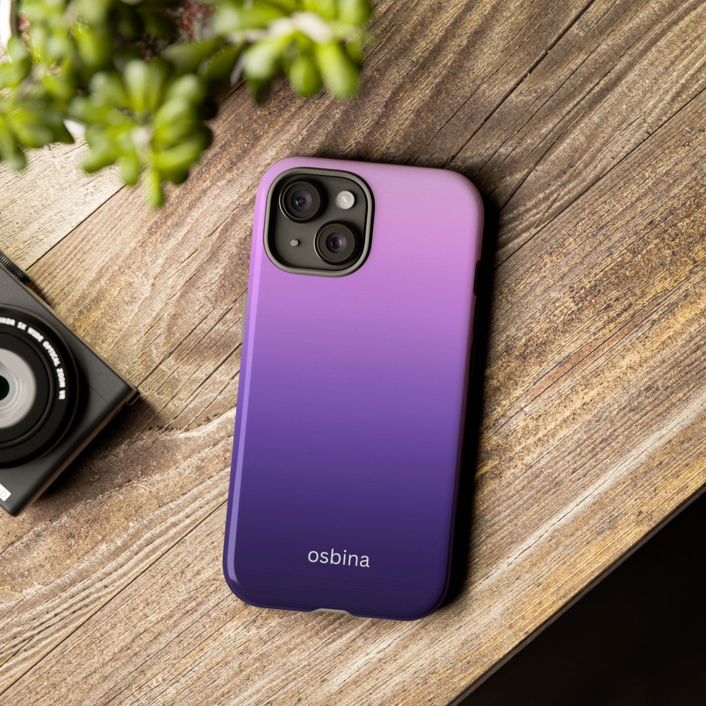 osbina | The Violet Haze Phone Case | Color Edit Collection