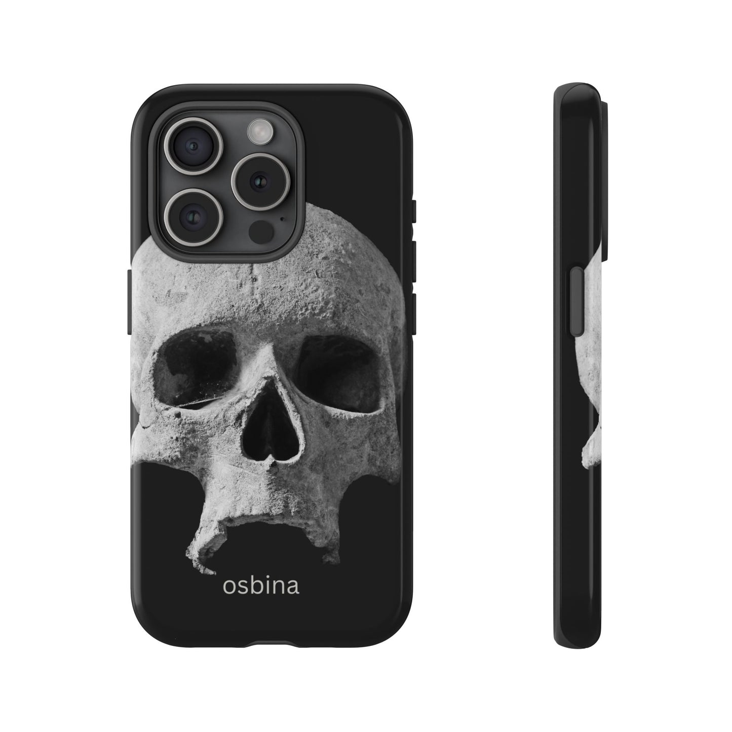 osbina | White Skull Phone Case | Season Collective Collection