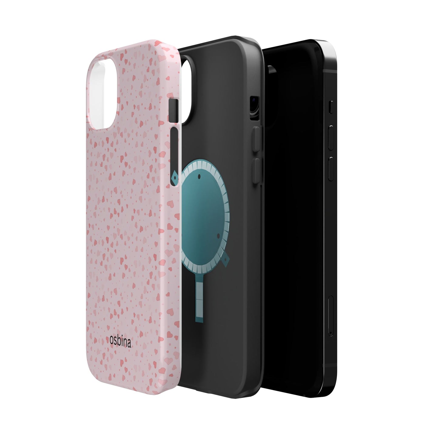 osbina | MagSafe compatible for iPhone | Pure Affection Sweethearts Phone Case | Modern Muse Collection