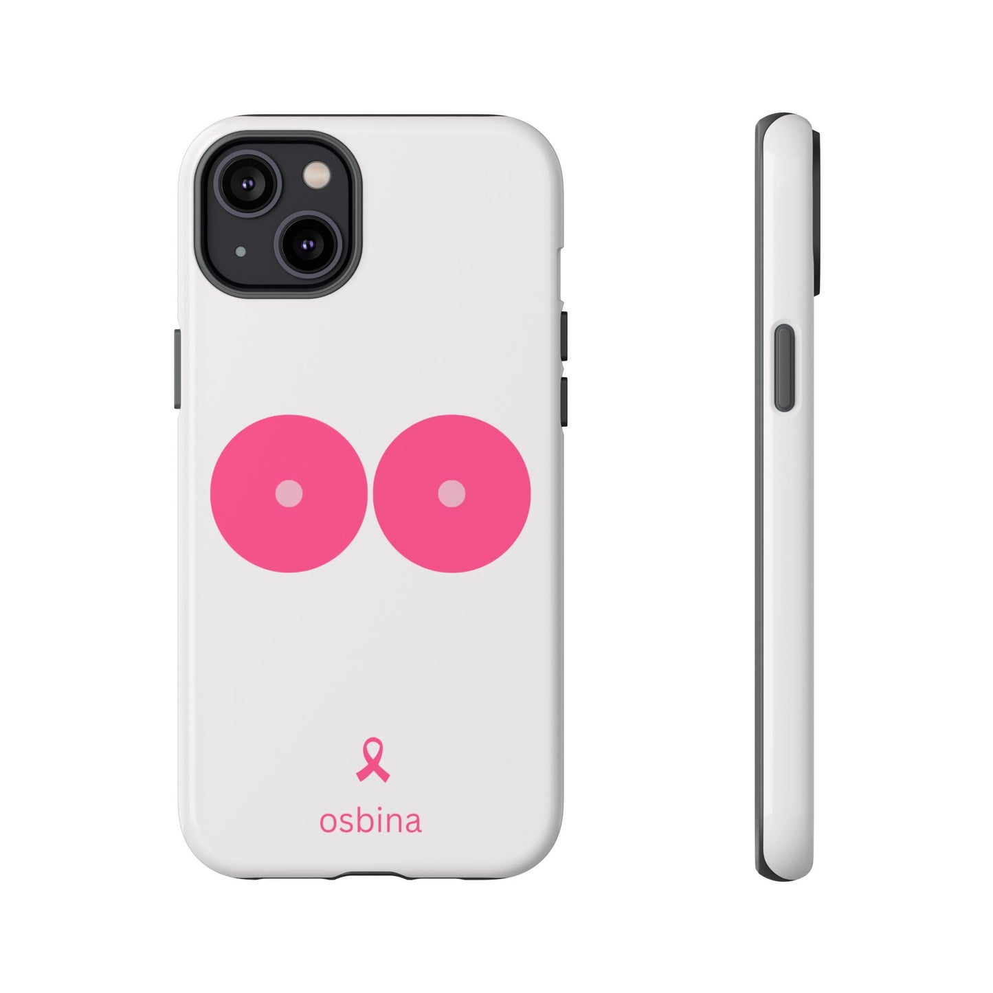 osbina | Limited Edition The Check Your Tatas Case in Light Pink + Soft Pink + Hot Pink | The Pink October Collection | Inspired By