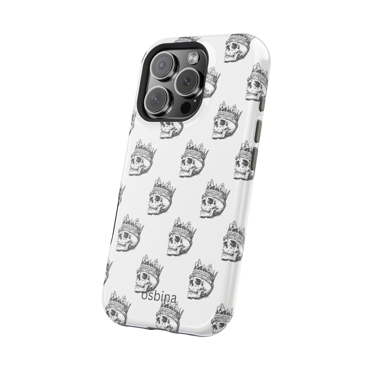 osbina | MagSafe compatible for iPhone | Skulls Royale Phone Case | Season Collective Collection