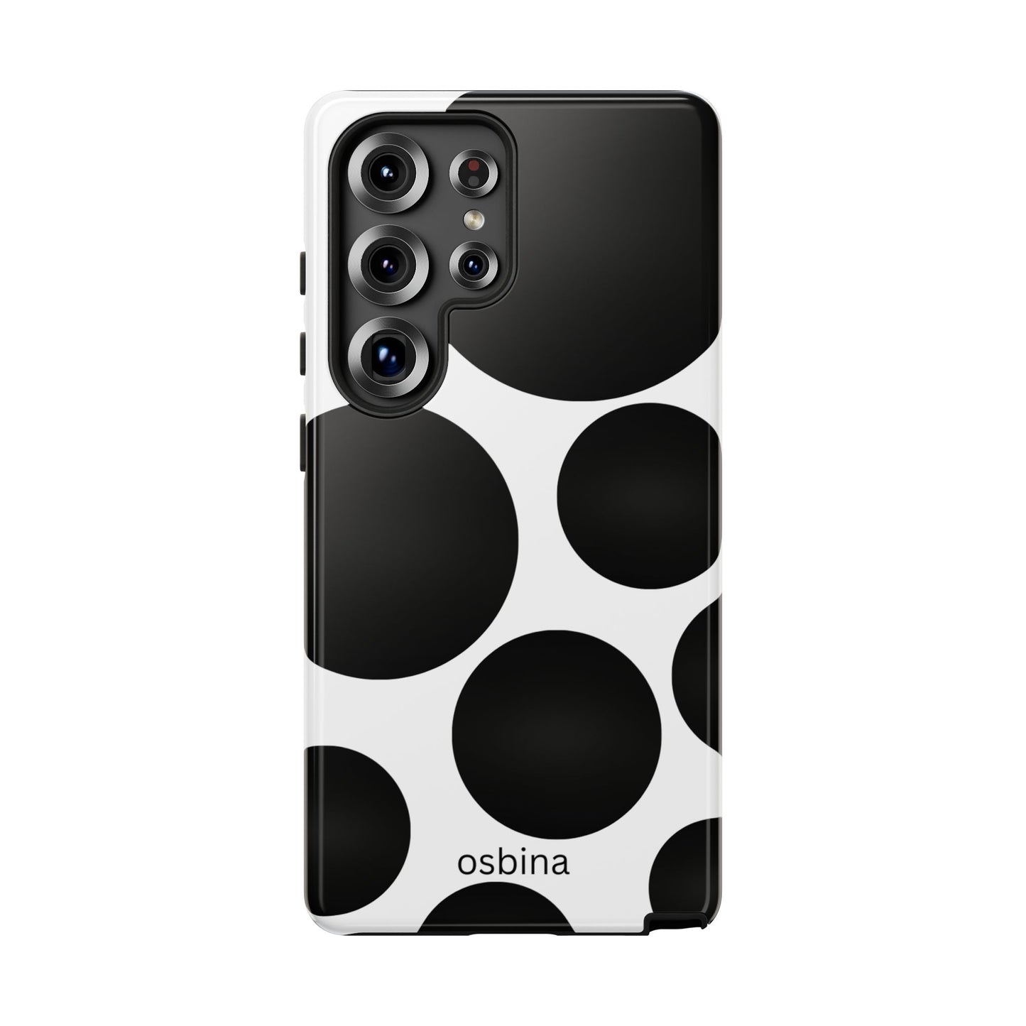 osbina | The Noir Bubbles Phone Case | Modern Muse Collection