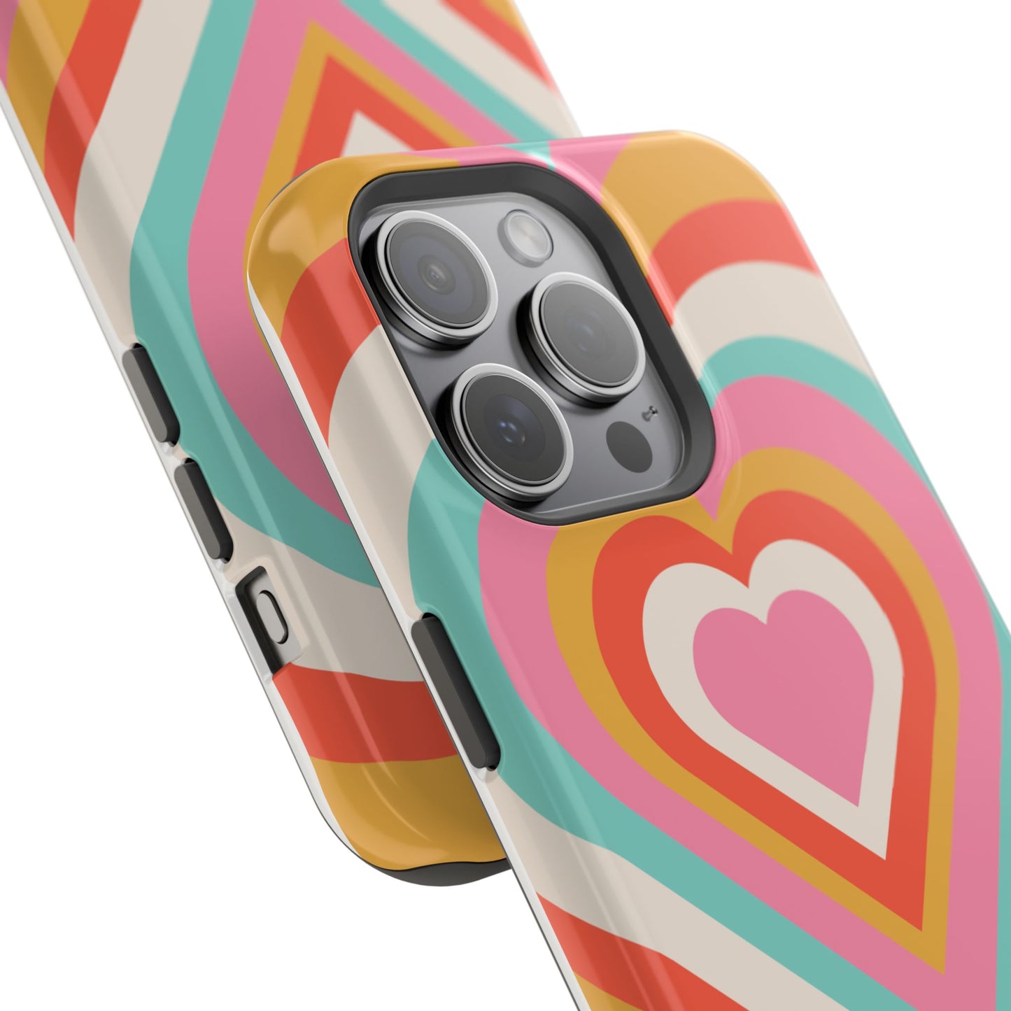 osbina | MagSafe compatible for iPhone | Heart Nouveau Phone Case | Modern Muse Collection