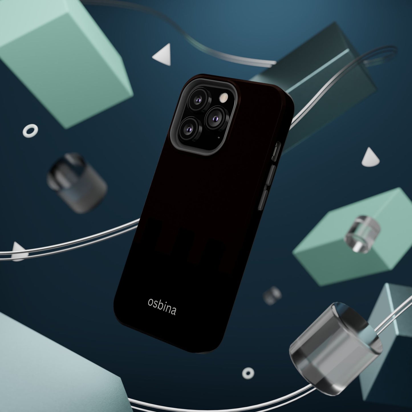 osbina | MagSafe compatible for iPhone | The Onyx Phone Case | Modern Man Collection