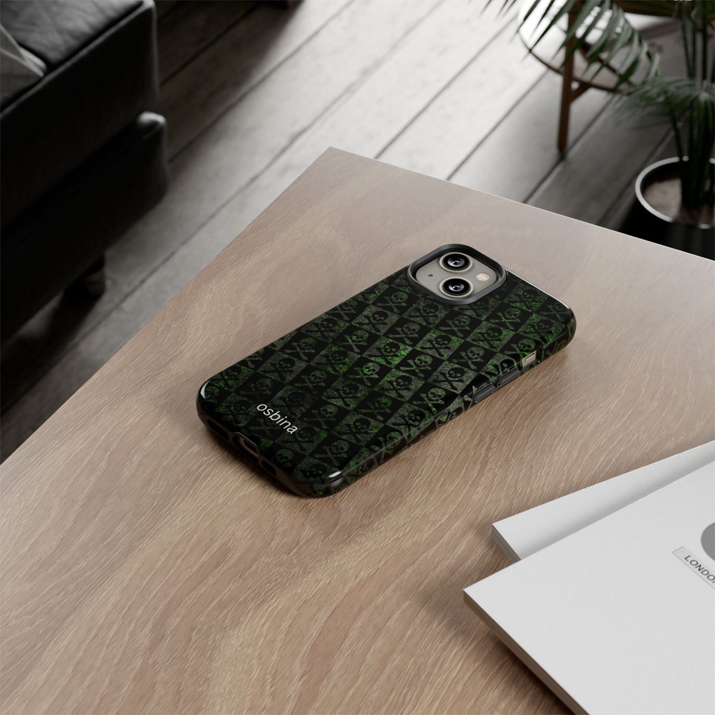 osbina | Skull & Crossbones Phone Case | Season Collective Collection
