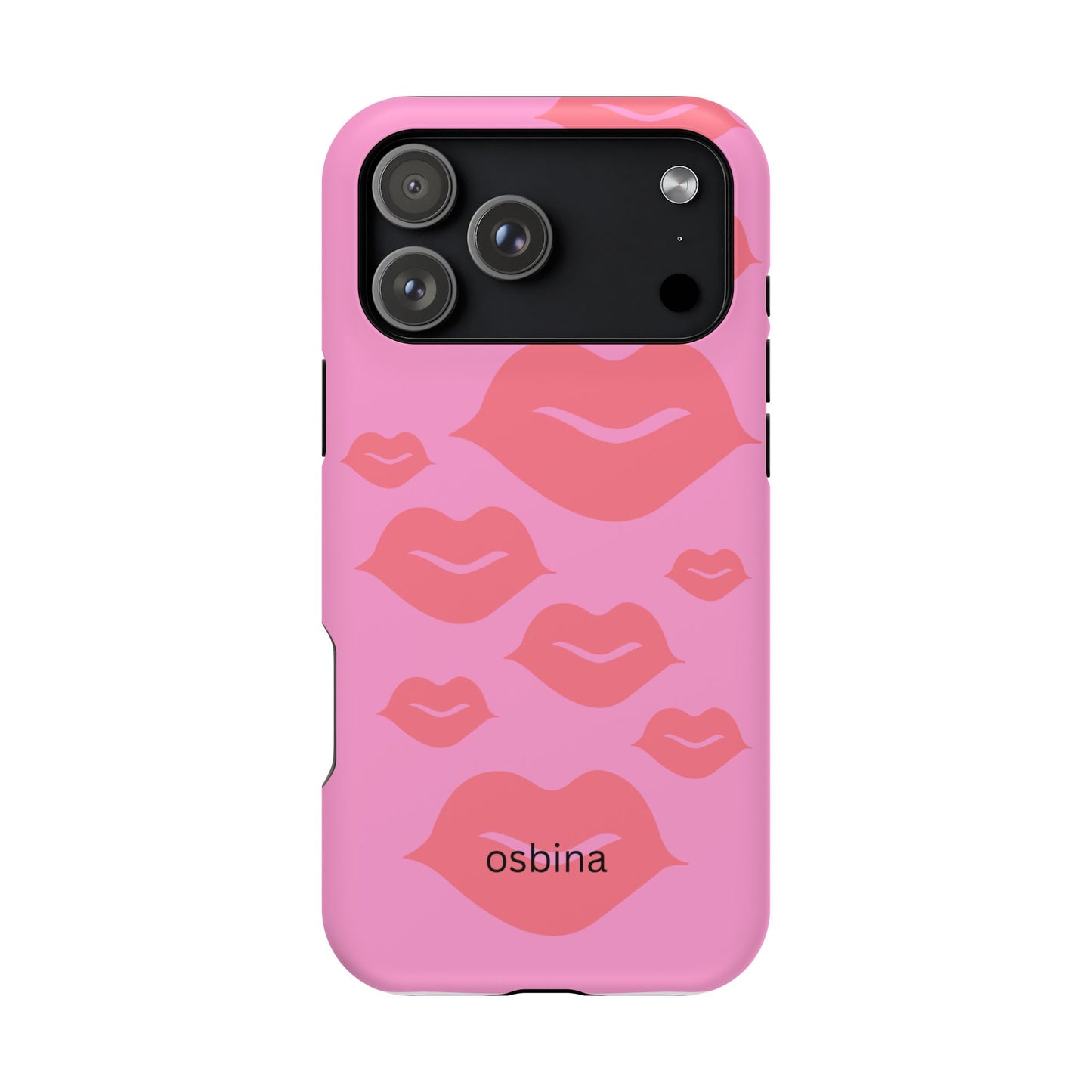osbina | MagSafe compatible for iPhone | Besos Hot Lips Phone Case | Modern Muse Collection