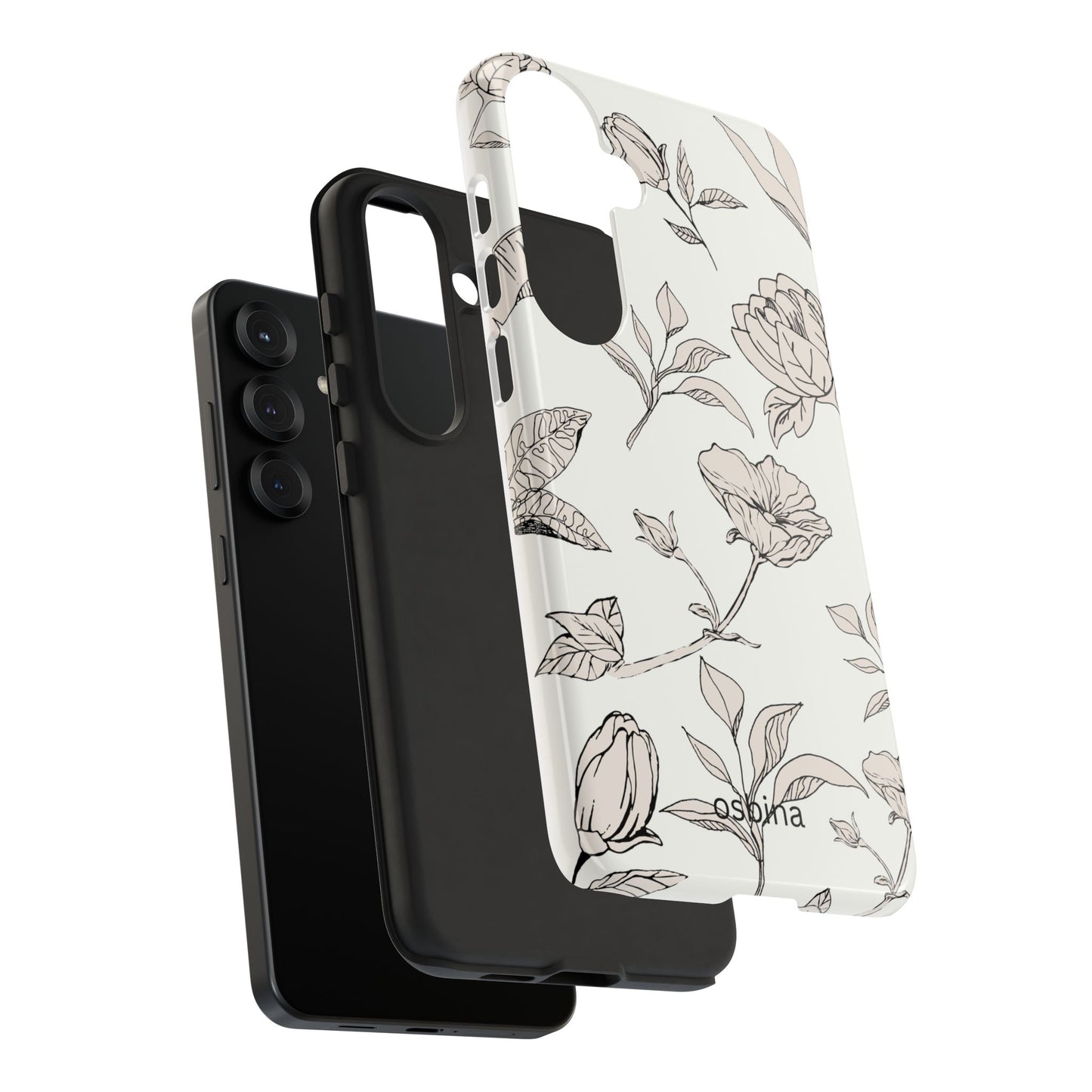 osbina | Silhouette Bloom Phone Case | Modern Muse Collection
