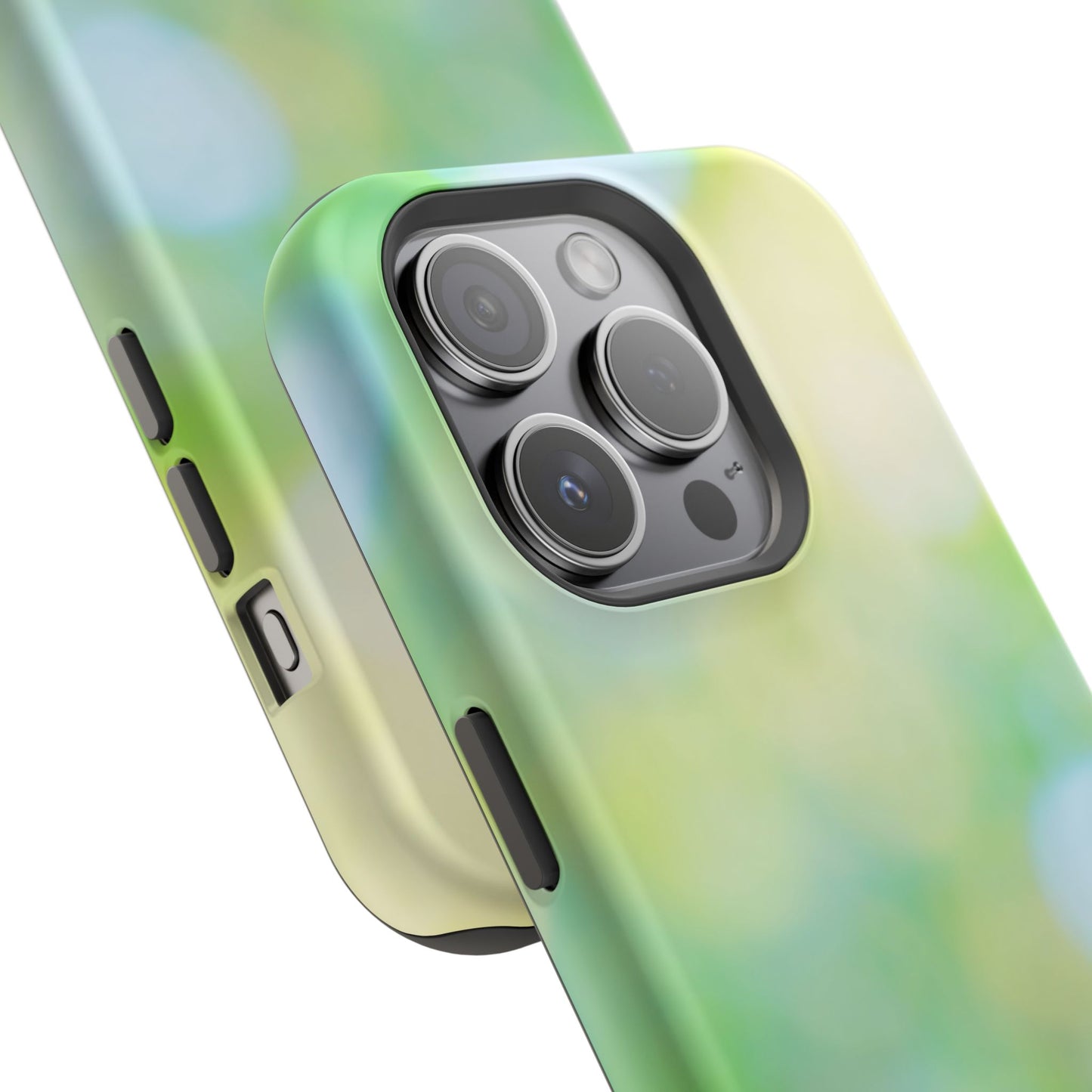 osbina | MagSafe compatible for iPhone | The Veridian Orbs Phone Case | Color Edit Collection
