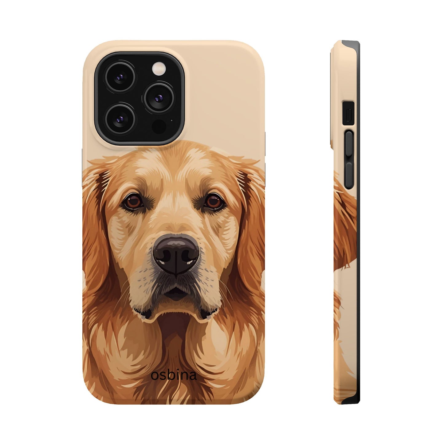 osbina | MagSafe for iPhone | The Golden Retriever Designer Case