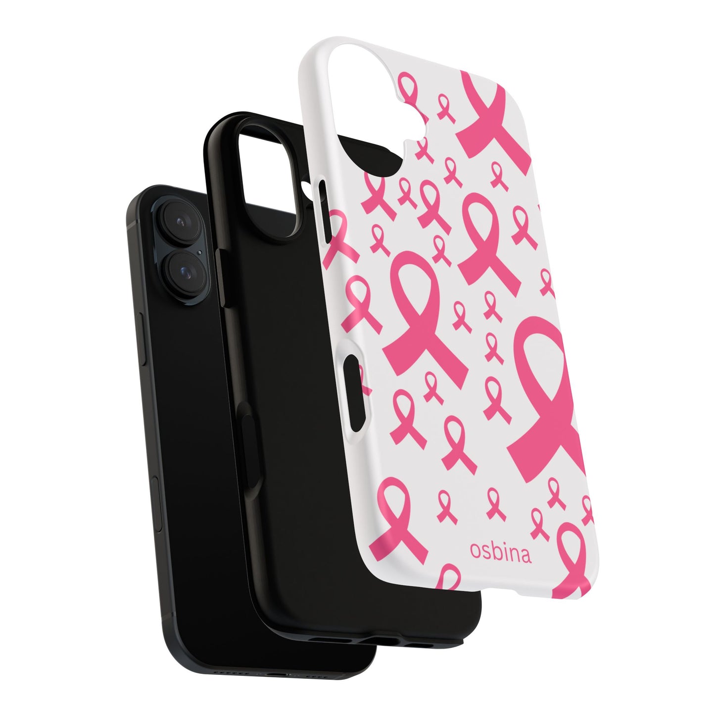 osbina | Limited Edition Strength in Ribbons Case in Light Pink + Soft Pink + Hot Pink | The Pink October Collection | Inspired By