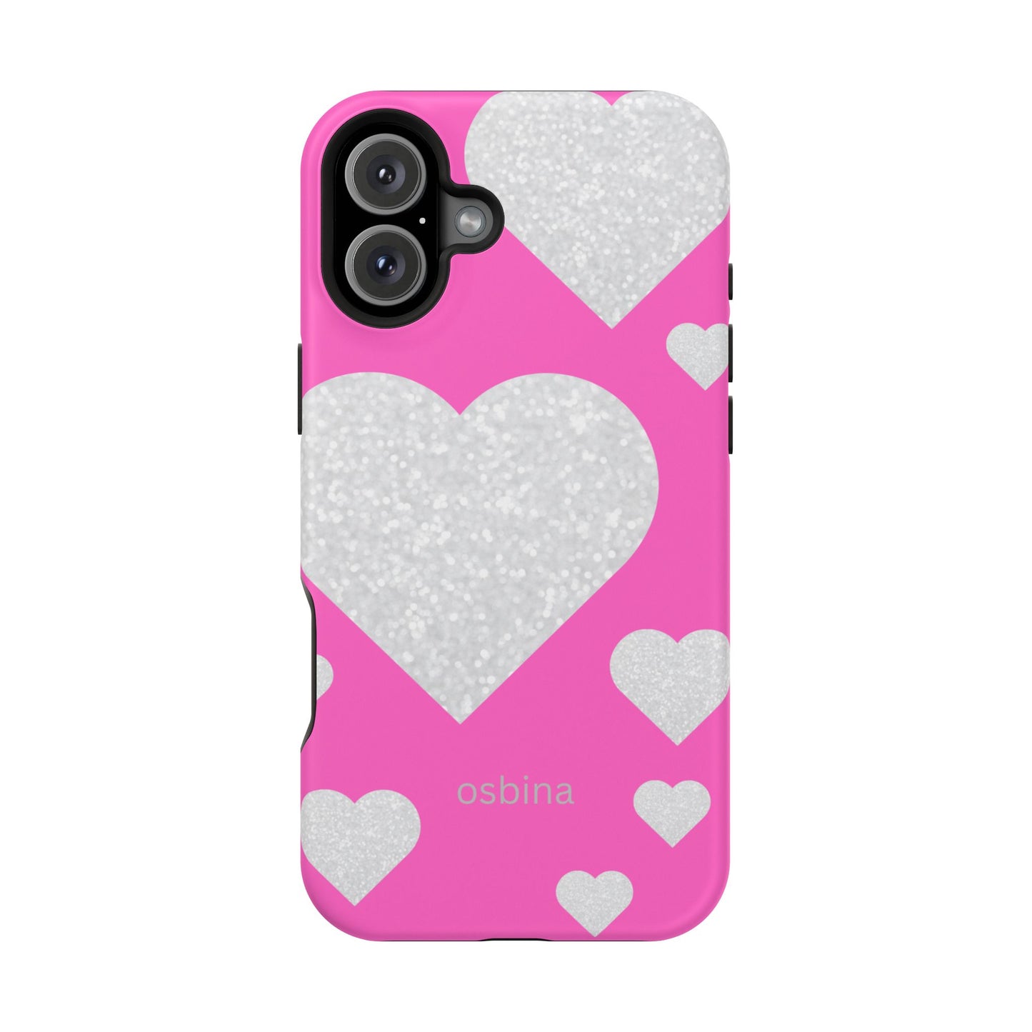 osbina | MagSafe compatible for iPhone | The Shimmering Love Case | YAYOU Collection Supporting Shine Like Sable
