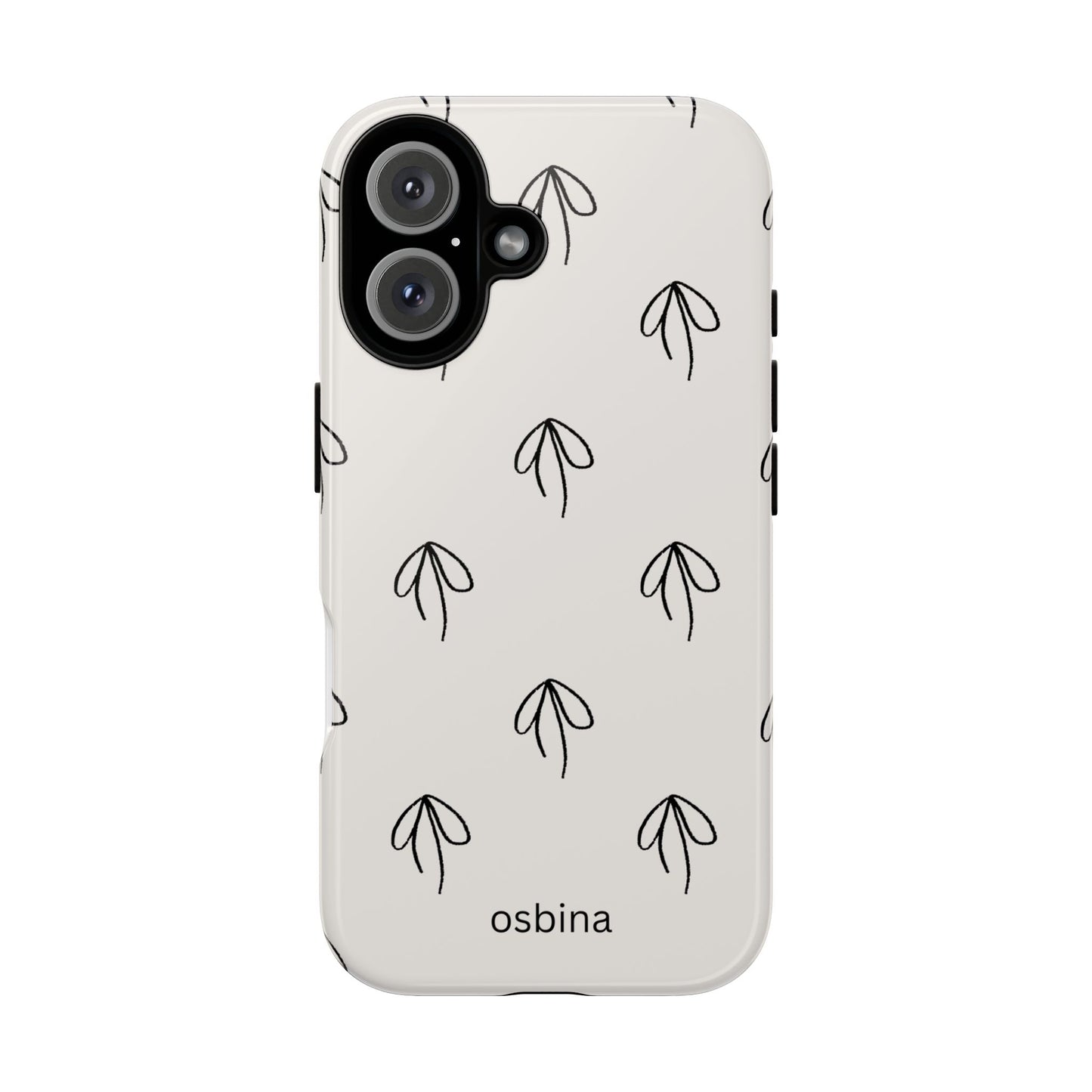 osbina | Linéa Flora Minimalistic Flower Phone Case | Modern Muse Collection