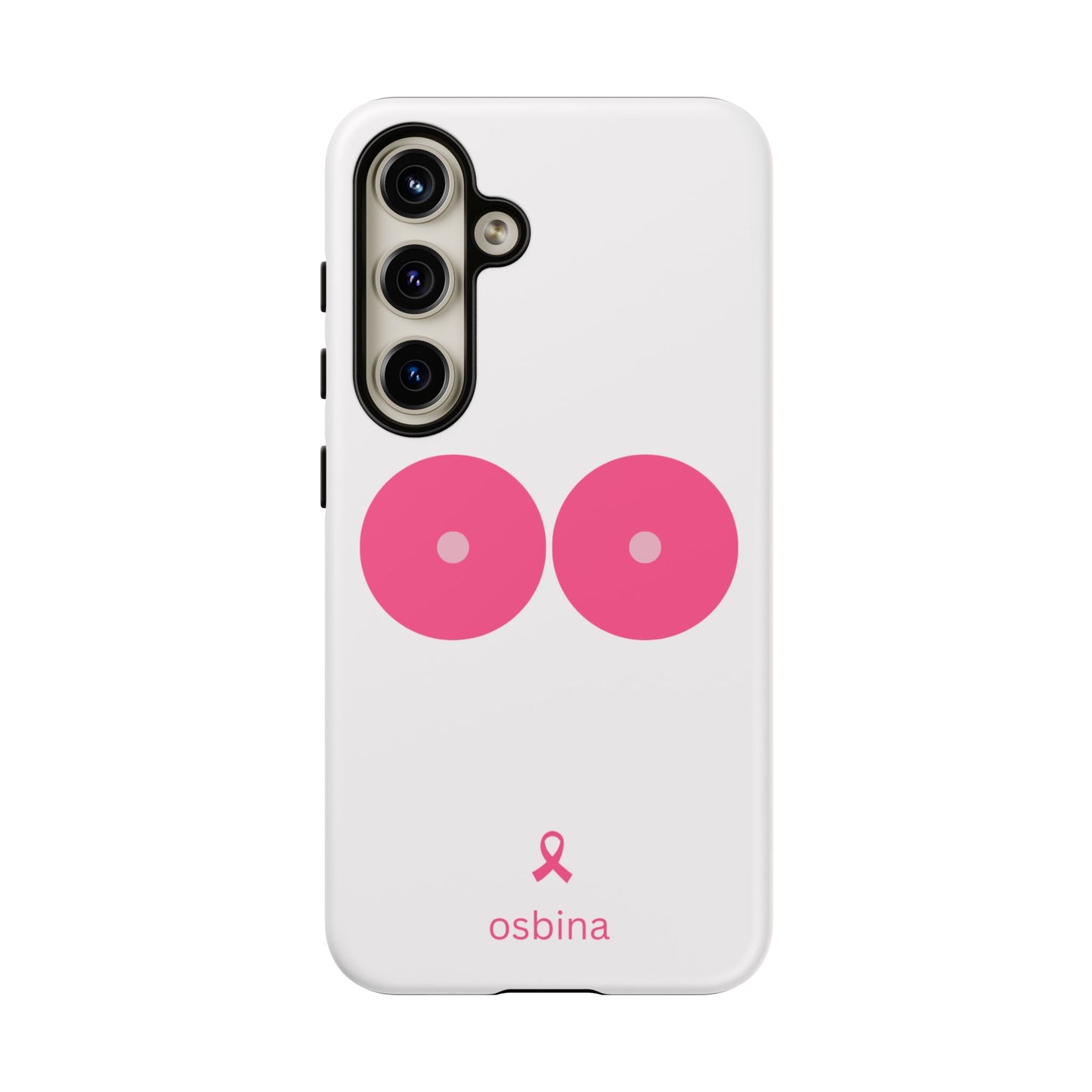 osbina | Limited Edition The Check Your Tatas Case in Light Pink + Soft Pink + Hot Pink | The Pink October Collection | Inspired By