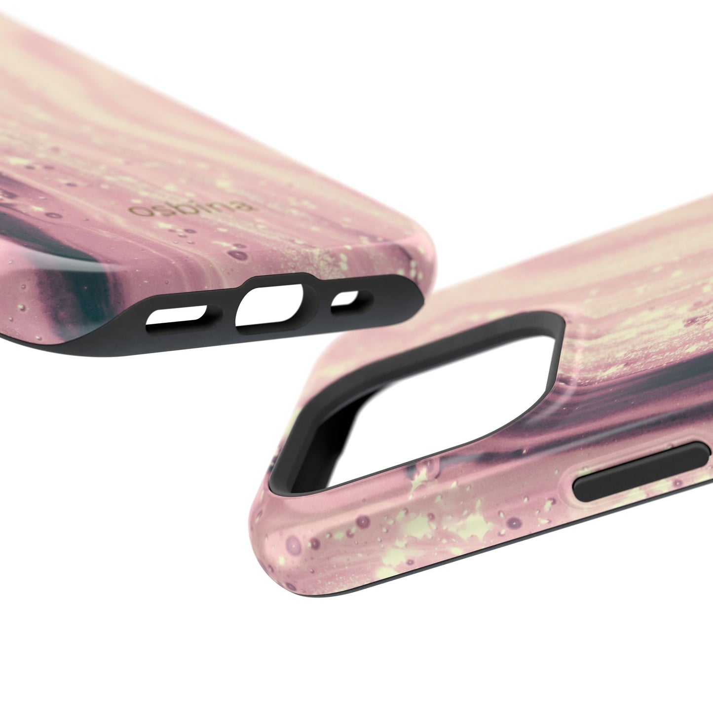 osbina | MagSafe compatible for iPhone | The Amethyst Glow Phone Case | Modern Muse Collection