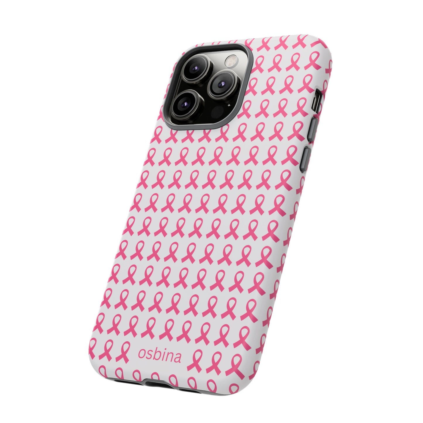 osbina | Limited Edition The Side by Side Pink Ribbon Case in Light Pink + Soft Pink + Hot Pink | The Pink October Collection | Inspired By