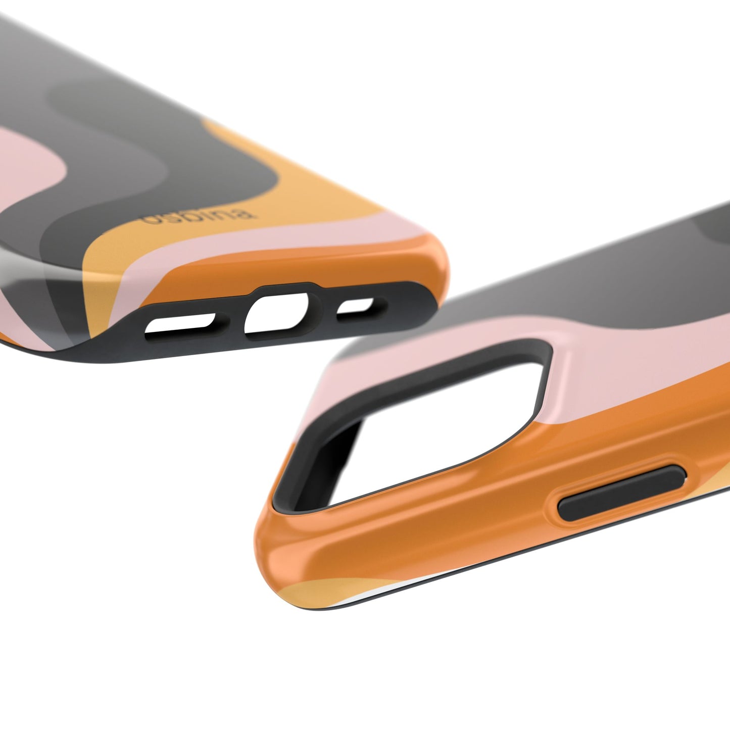 osbina | MagSafe Compatible for iPhone | The Case That Says “Fall, But Make It Fashion” | Retro Swirl Edition | The Season Collective