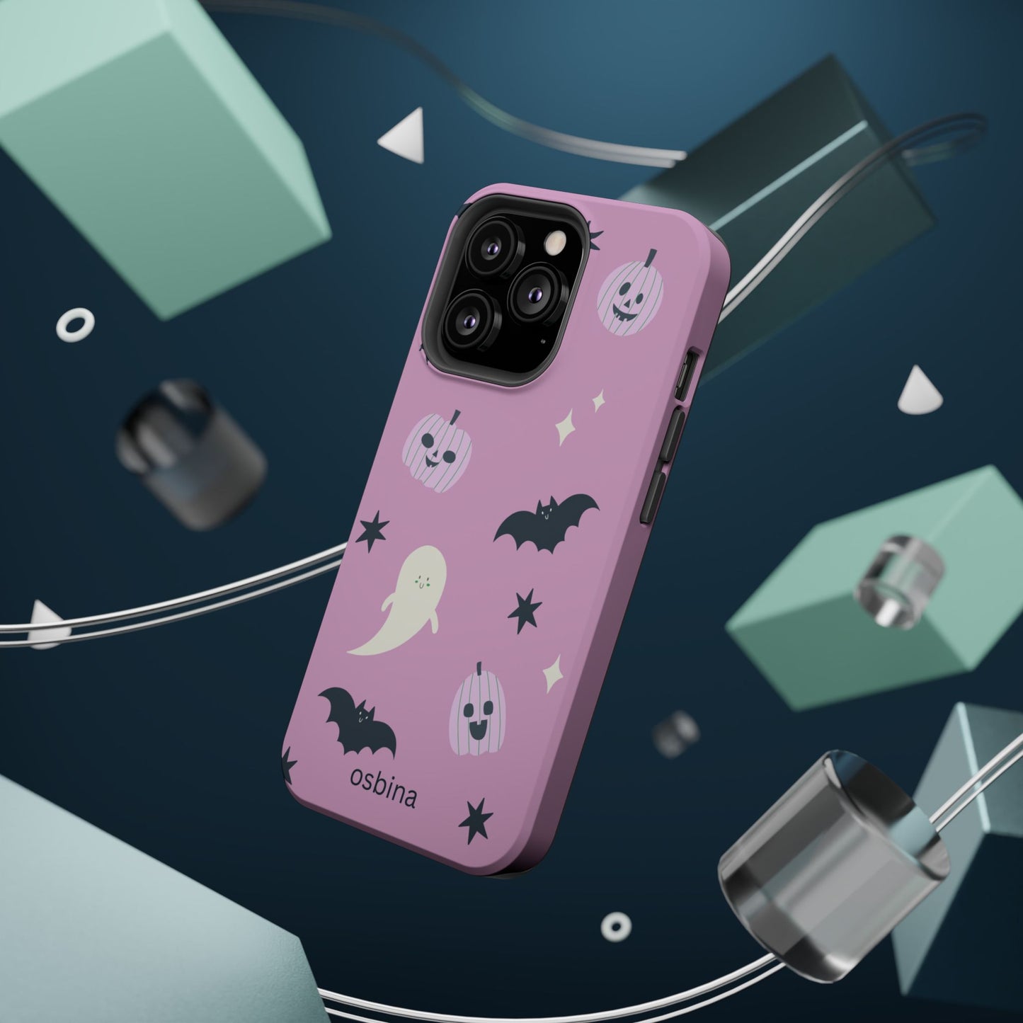 osbina | MagSafe compatible for iPhone | Blush Bewitched Limited Edition Spooky Chic Phone Case | Season Collective Collection