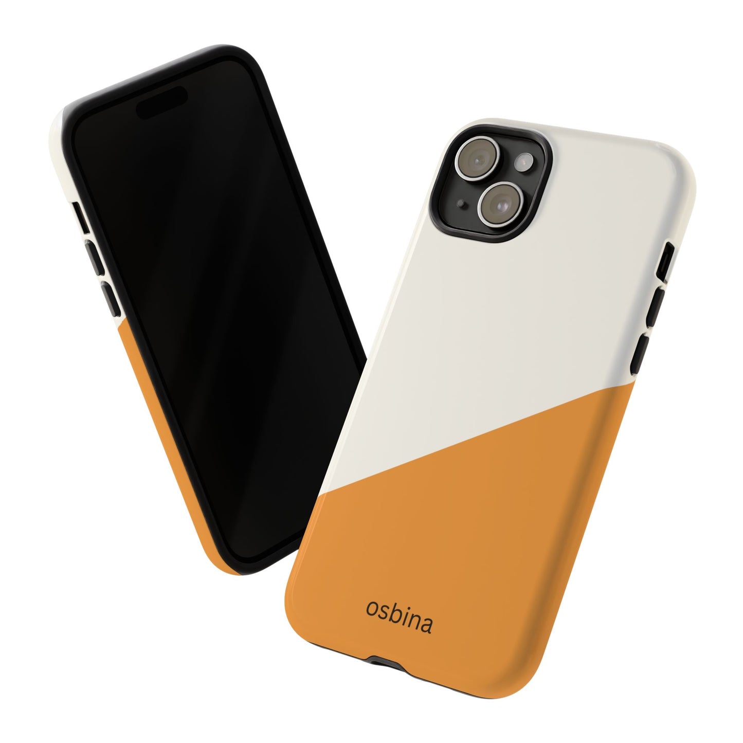 osbina | Divide & Conquer — The Orange + White Split Diagonal Case | The Season Collective