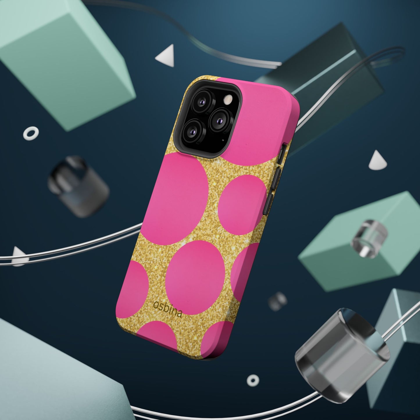 osbina | MagSafe compatible for iPhone | The Aurelia Phone Case | YAYOU Collection Supporting Shine Like Sable
