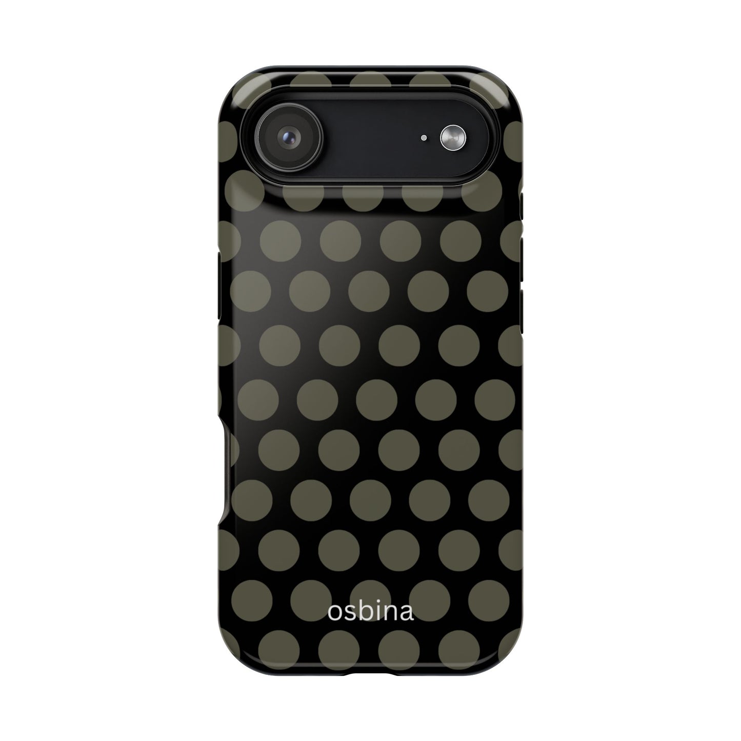 osbina | MagSafe compatible for iPhone | Onyx Chic Phone Case | Modern Muse Collection