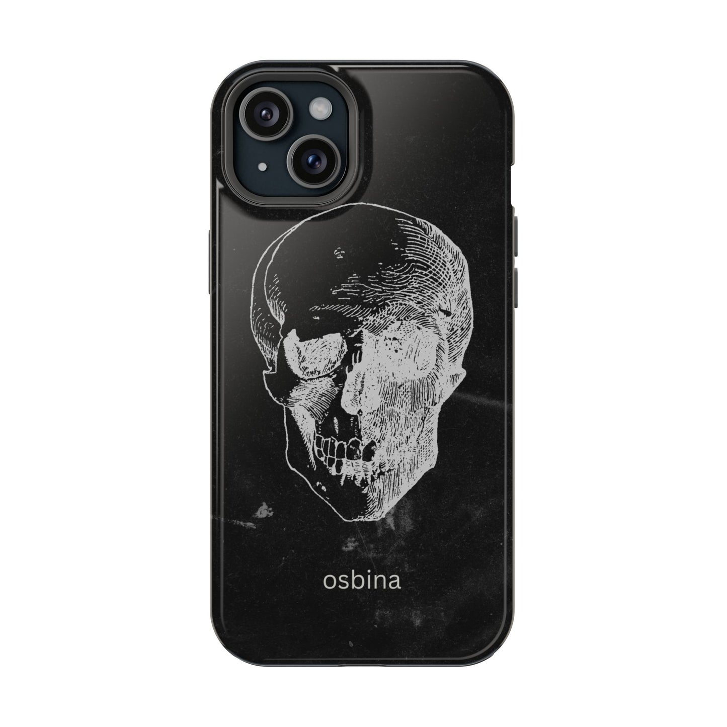 osbina | MagSafe compatible for iPhone | Skull Phone Case | Season Collective Collection